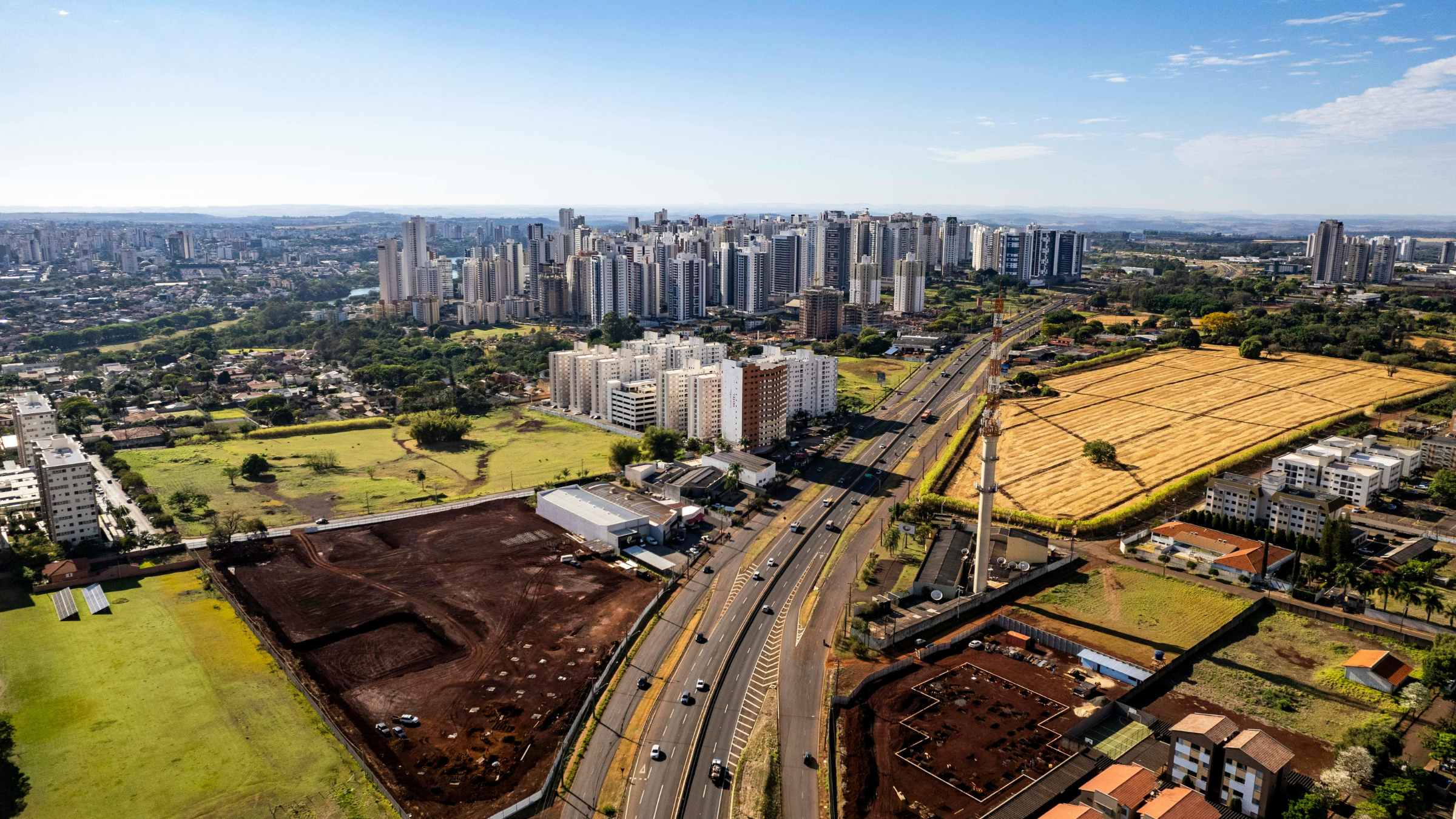 Scenic view of Atibaia, Brazil