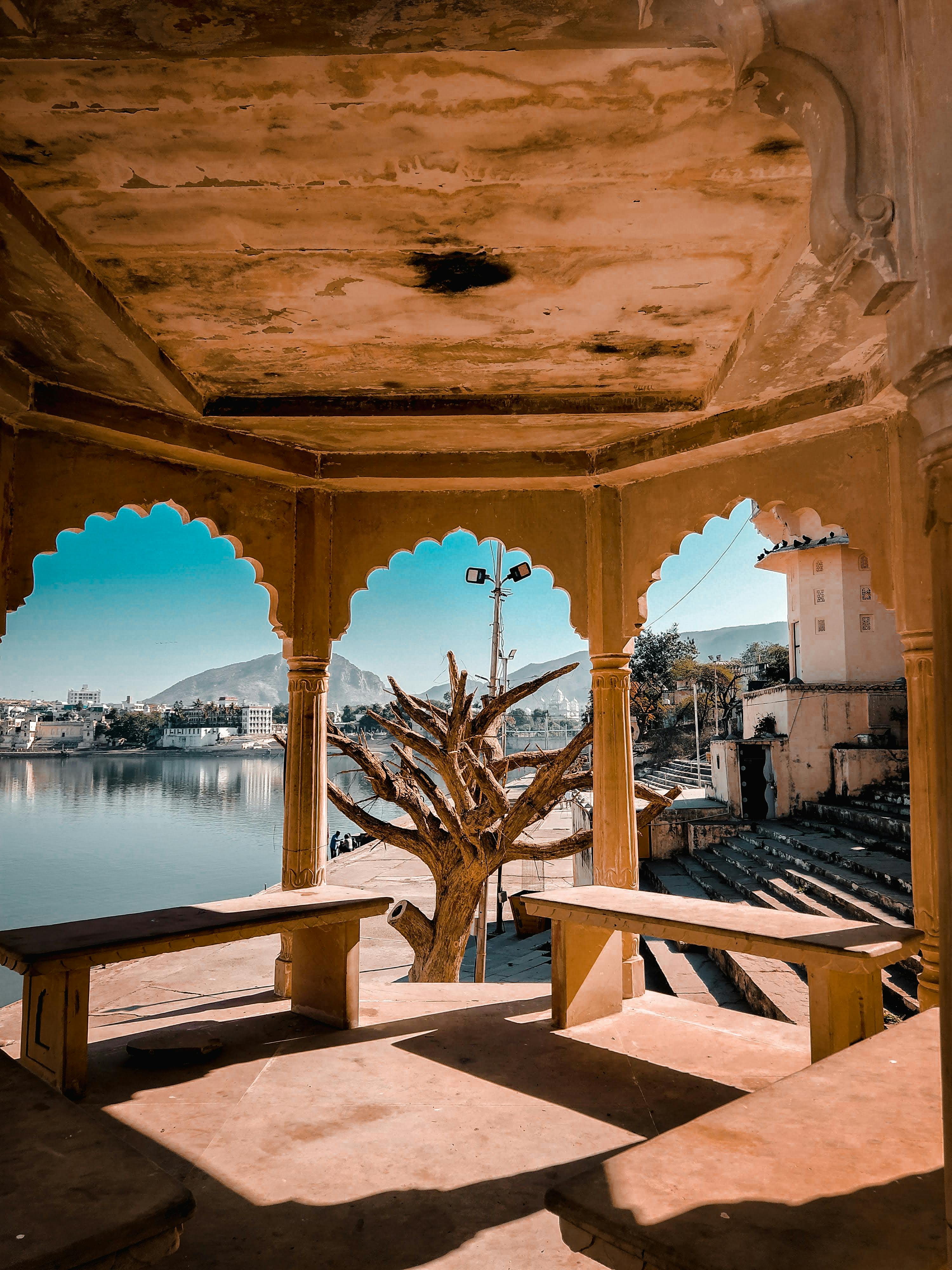 Scenic view of Ajmer, Pushkar, India