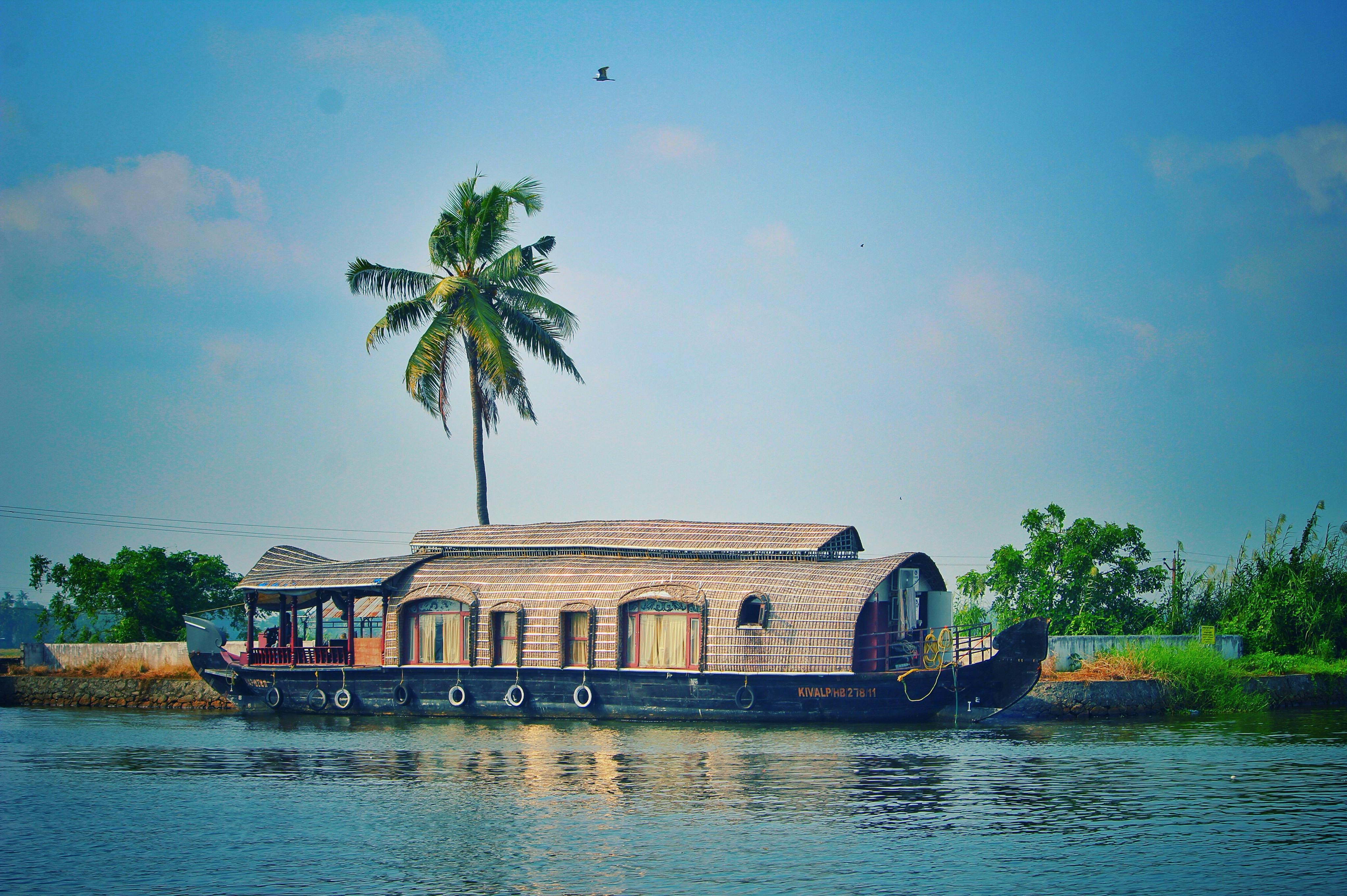 Scenic view of Alappuzha, India