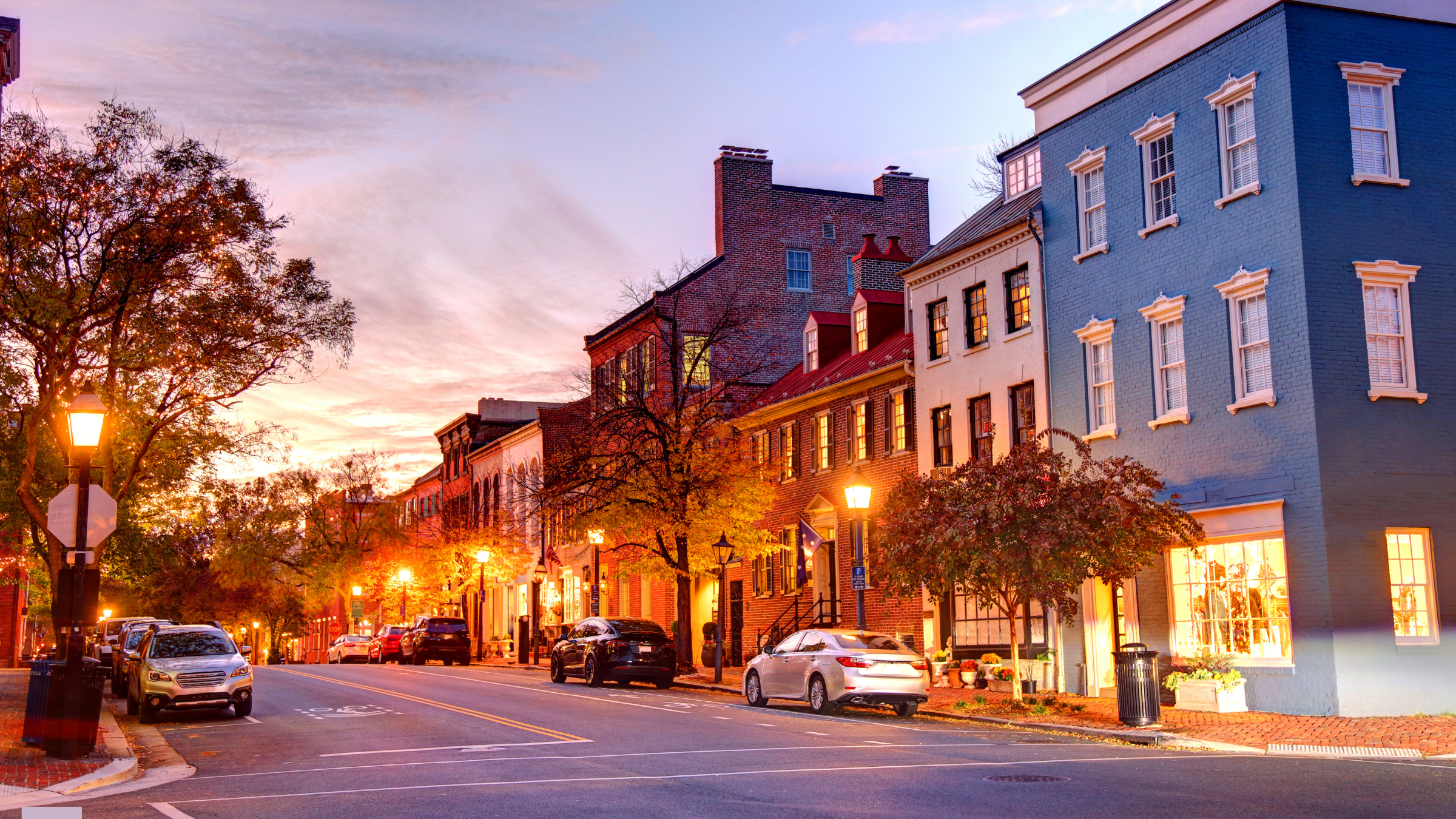 Scenic view of Alexandria, VA
