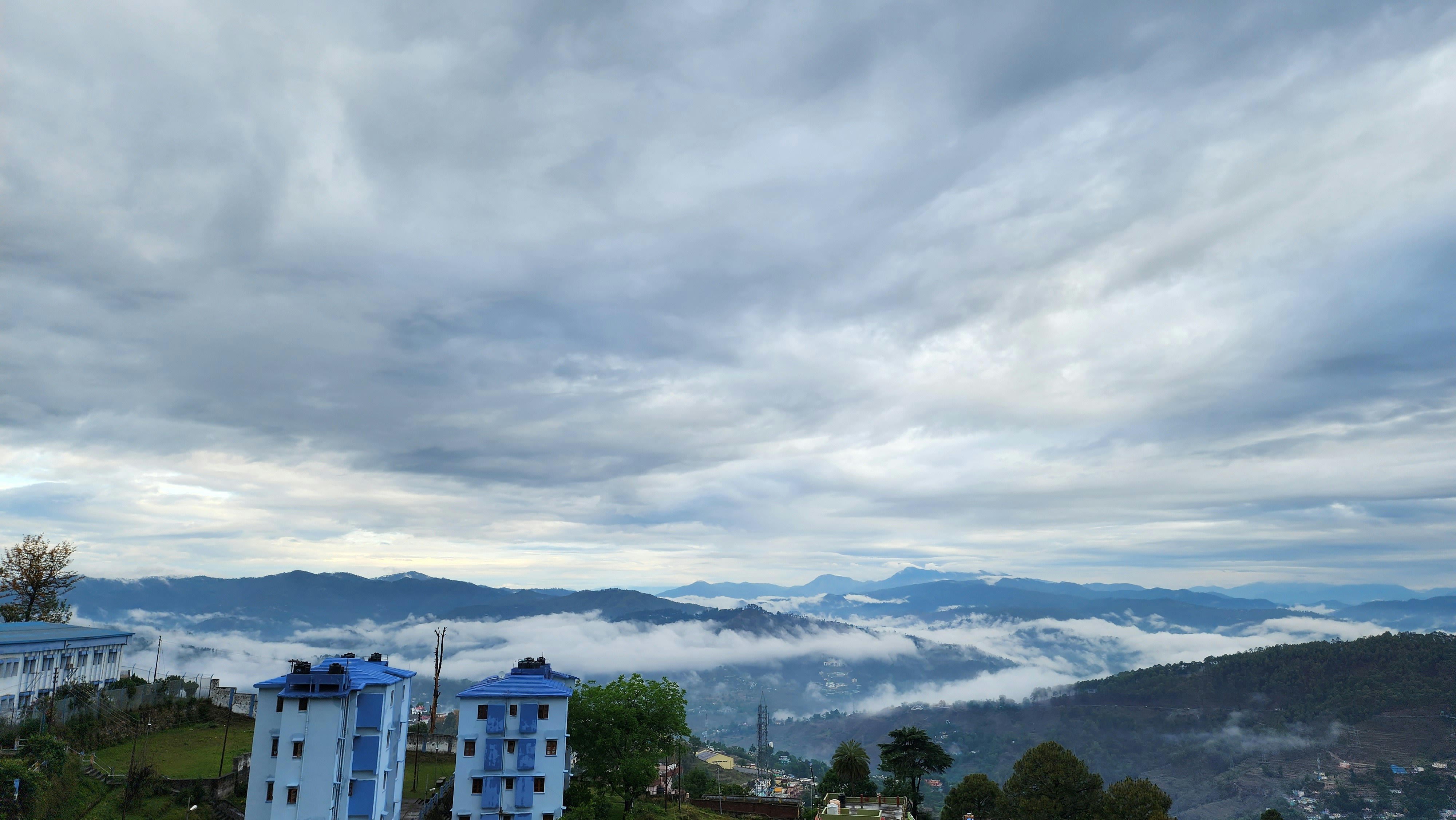 Scenic view of Almora, India
