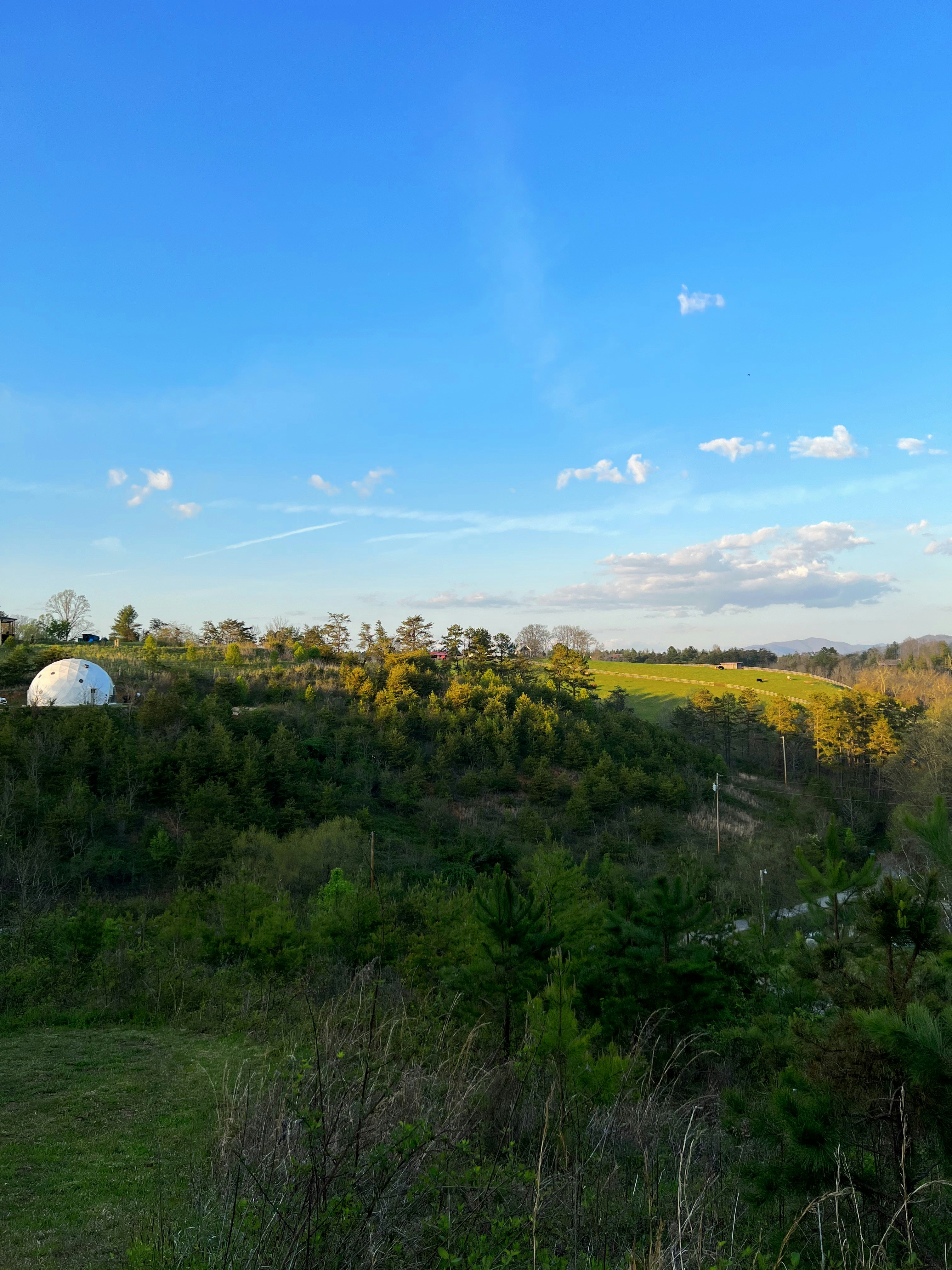 Scenic view of Asheville, NC