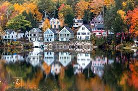 Scenic view of Ashland, NH