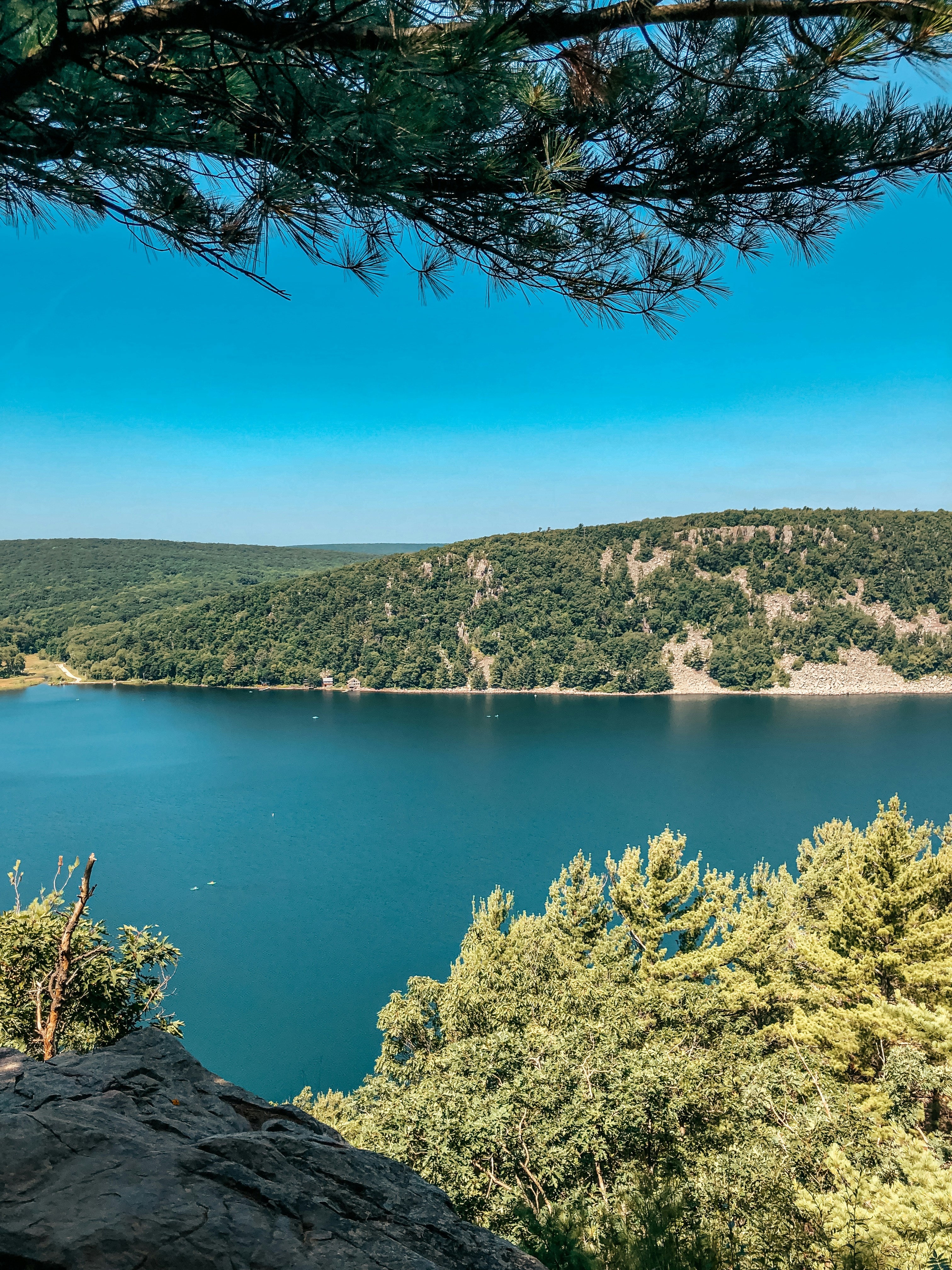 Scenic view of Baraboo, WI