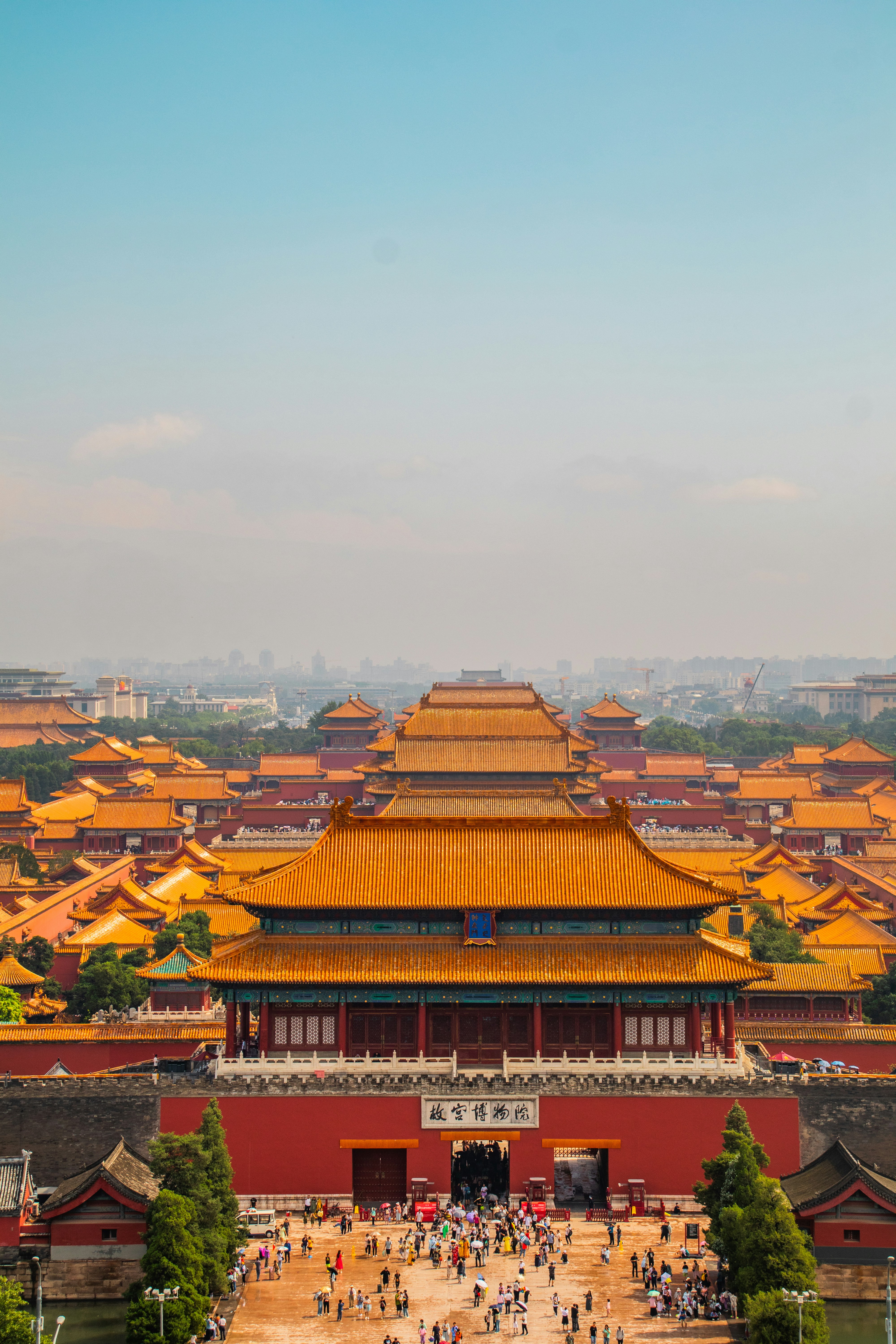 Scenic view of Beijing, China