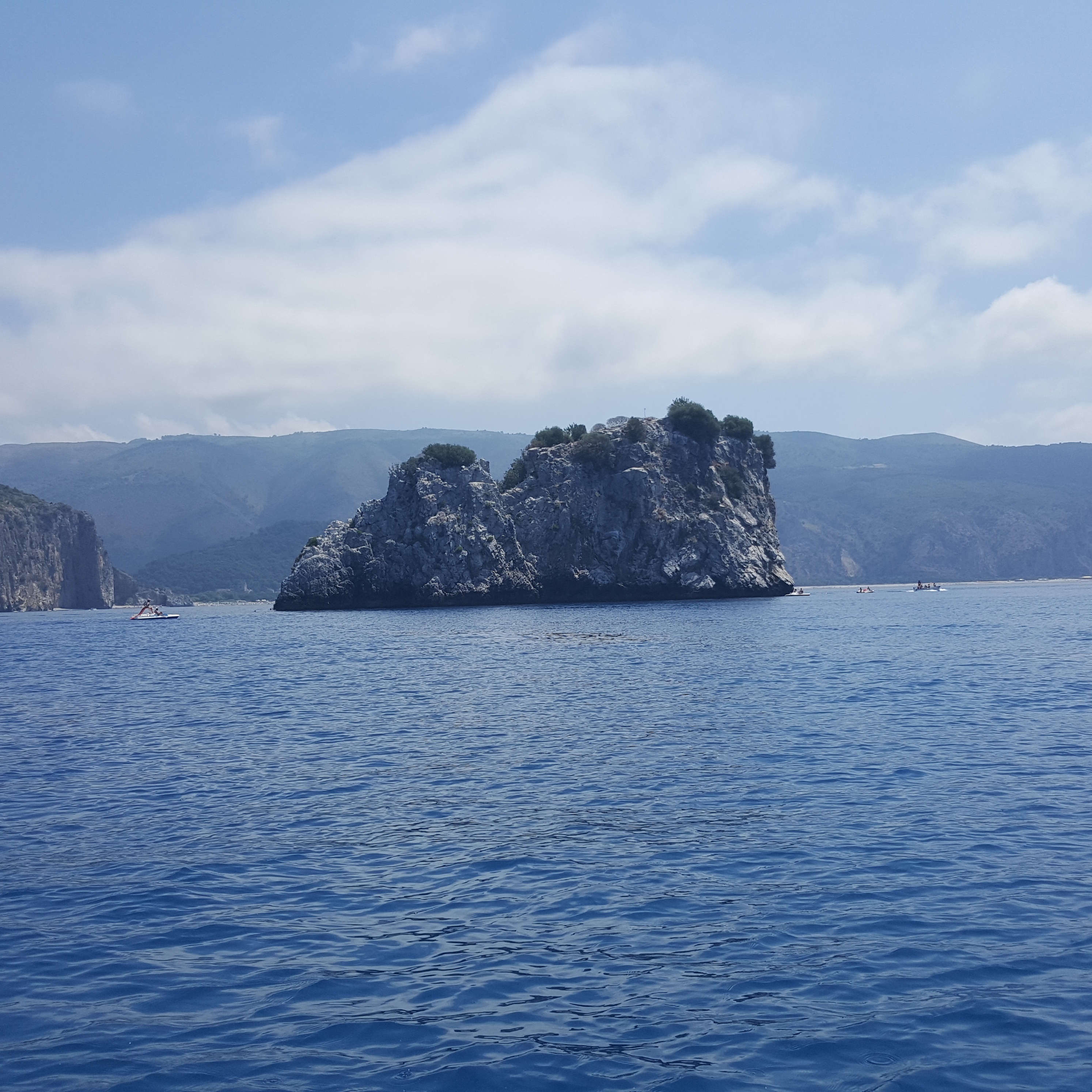 Scenic view of Centola Palinuro, Italy