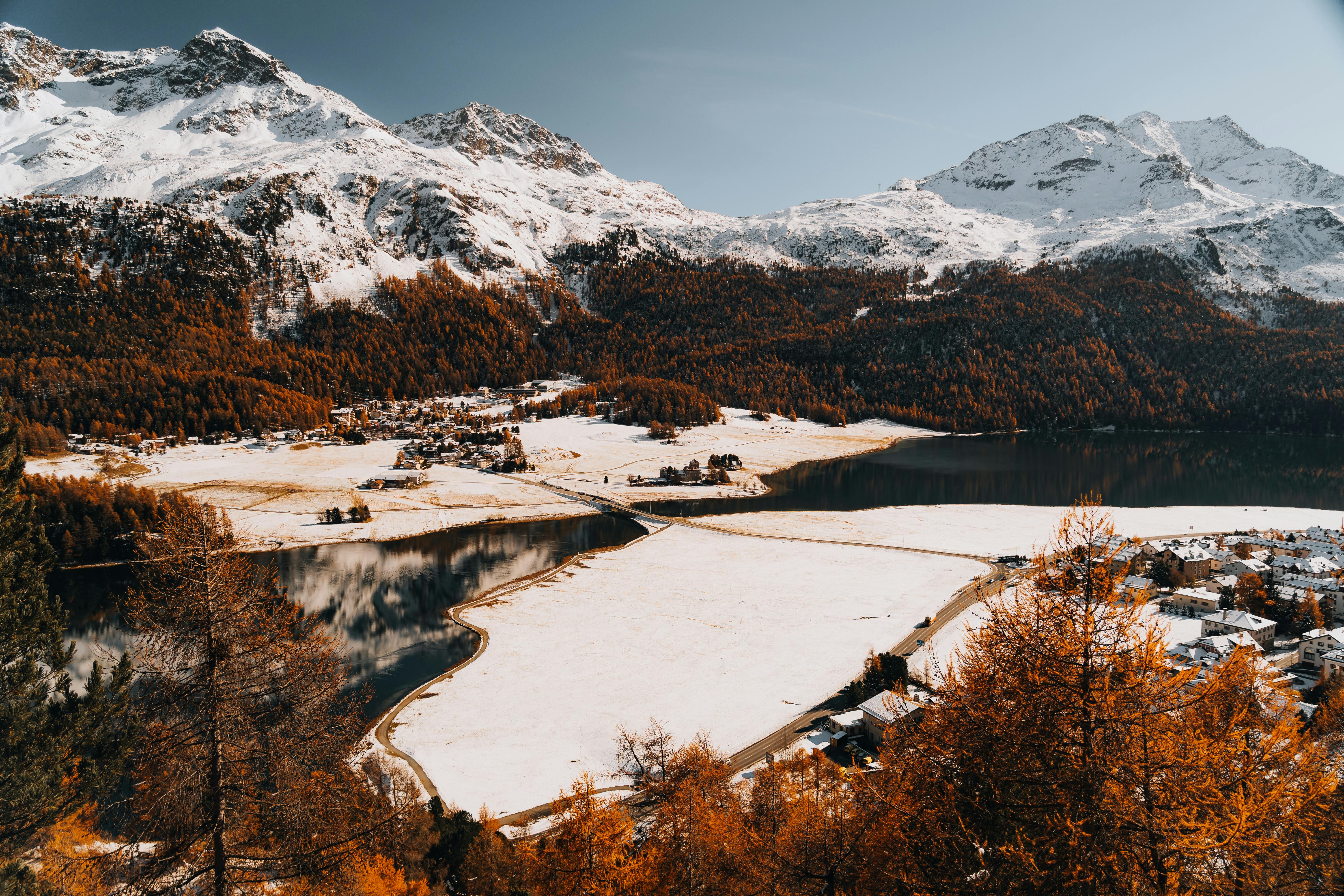 Scenic view of Champoussin, Switzerland