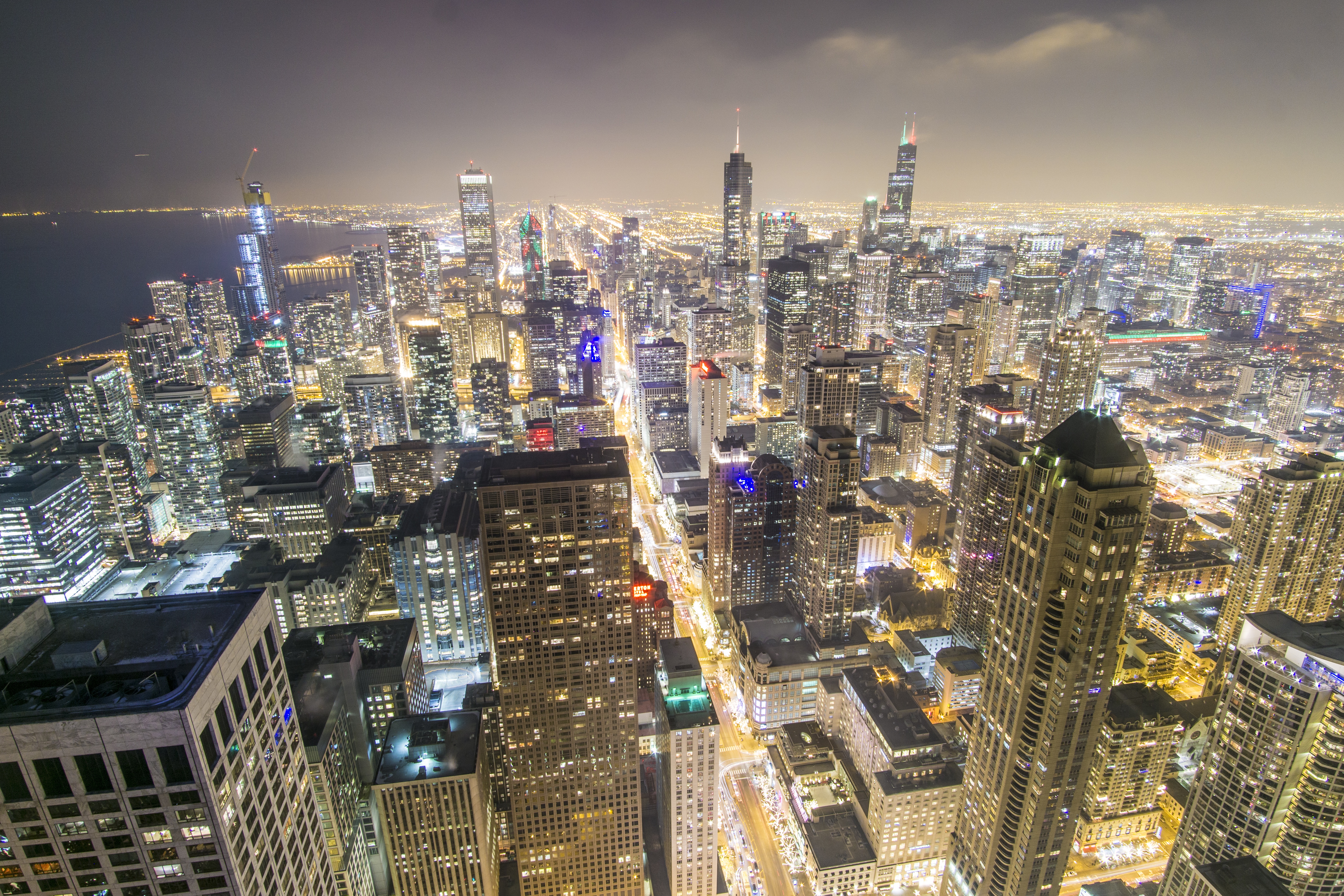 Scenic view of Chicago, IL