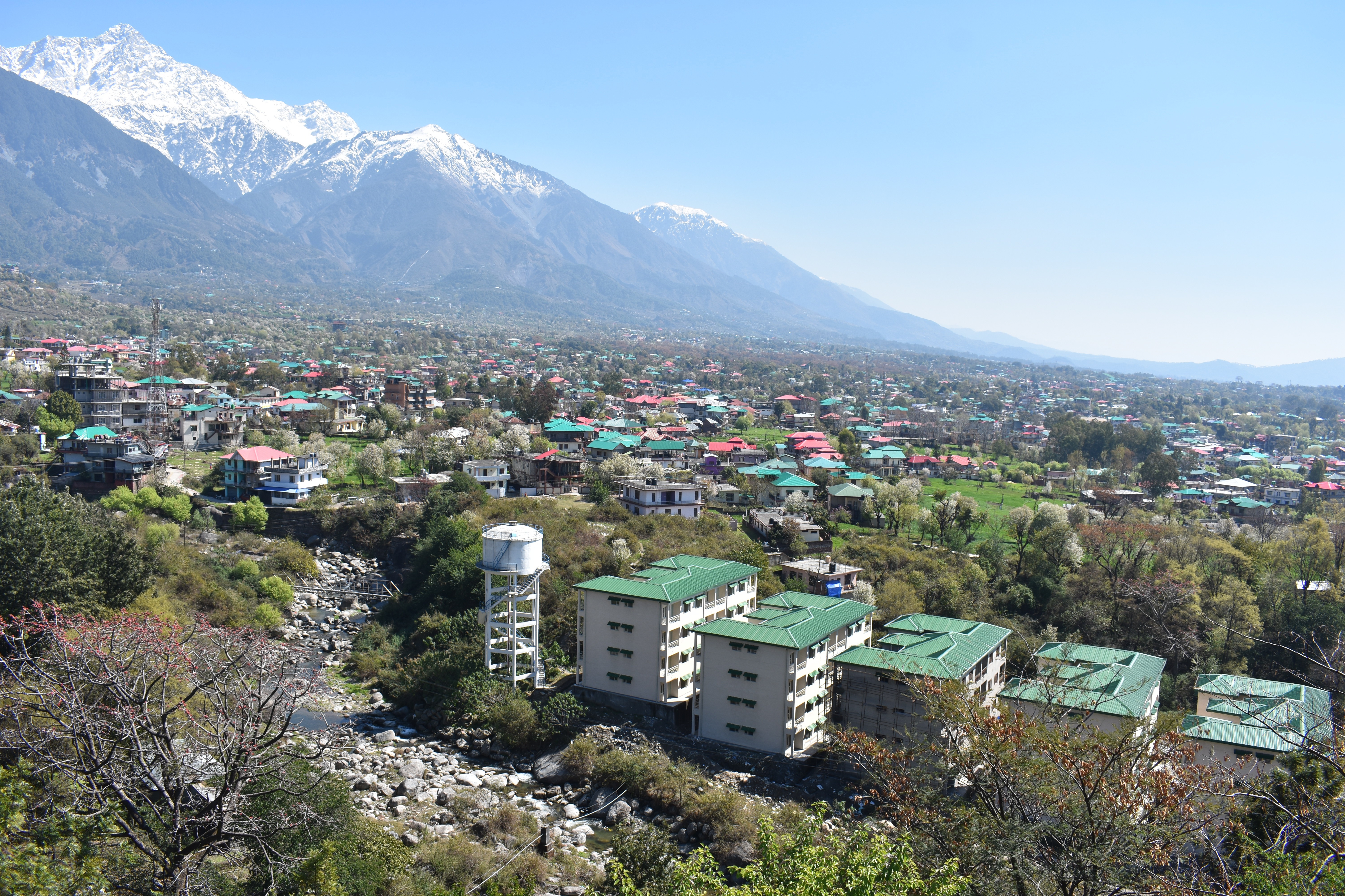 Scenic view of Dharamshala, India