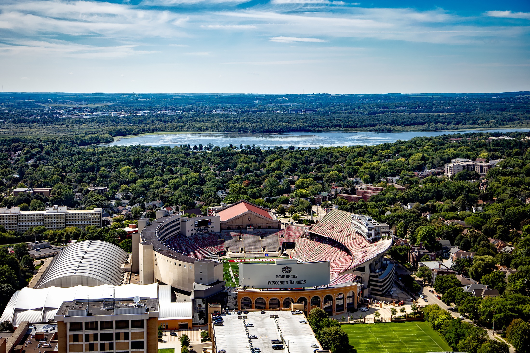 Scenic view of Fish Creek, WI