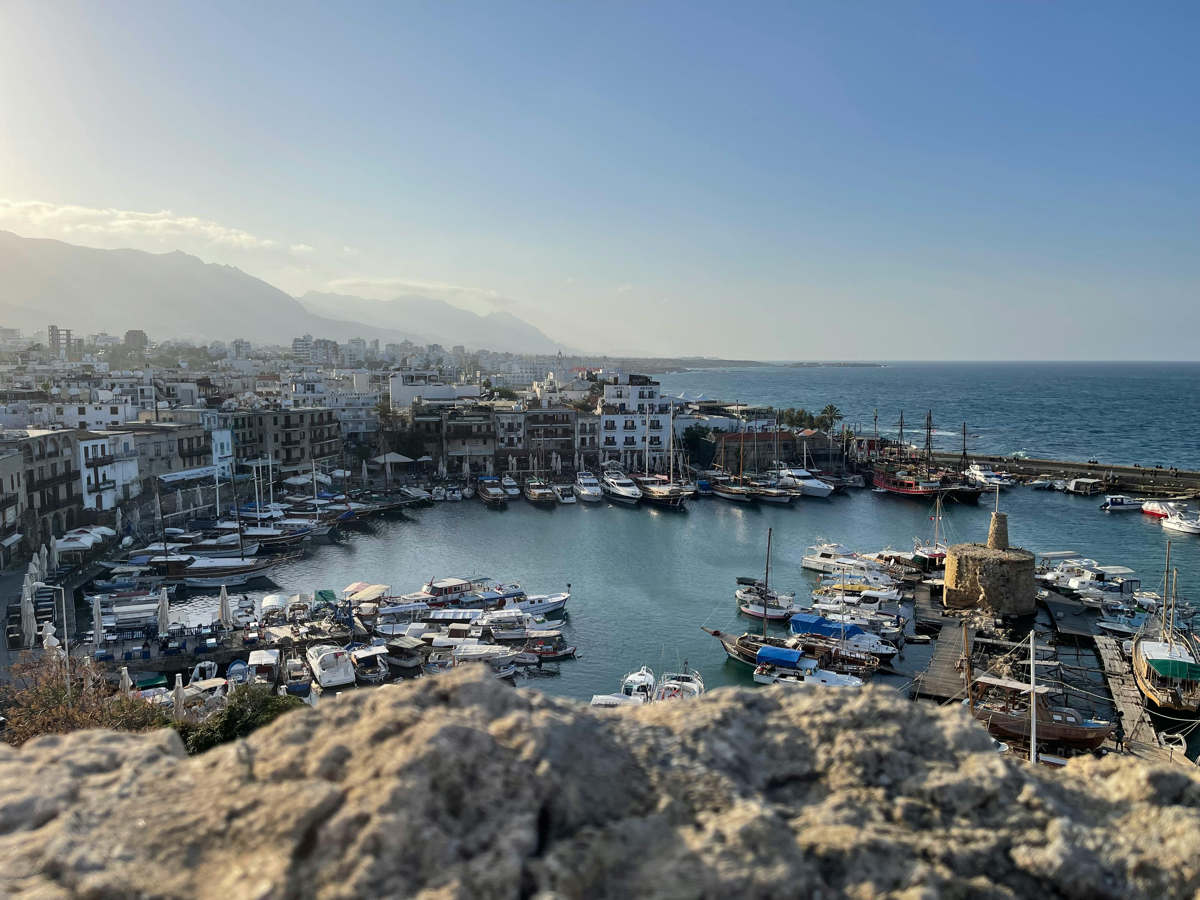 Scenic view of Girne, Northern Cyprus