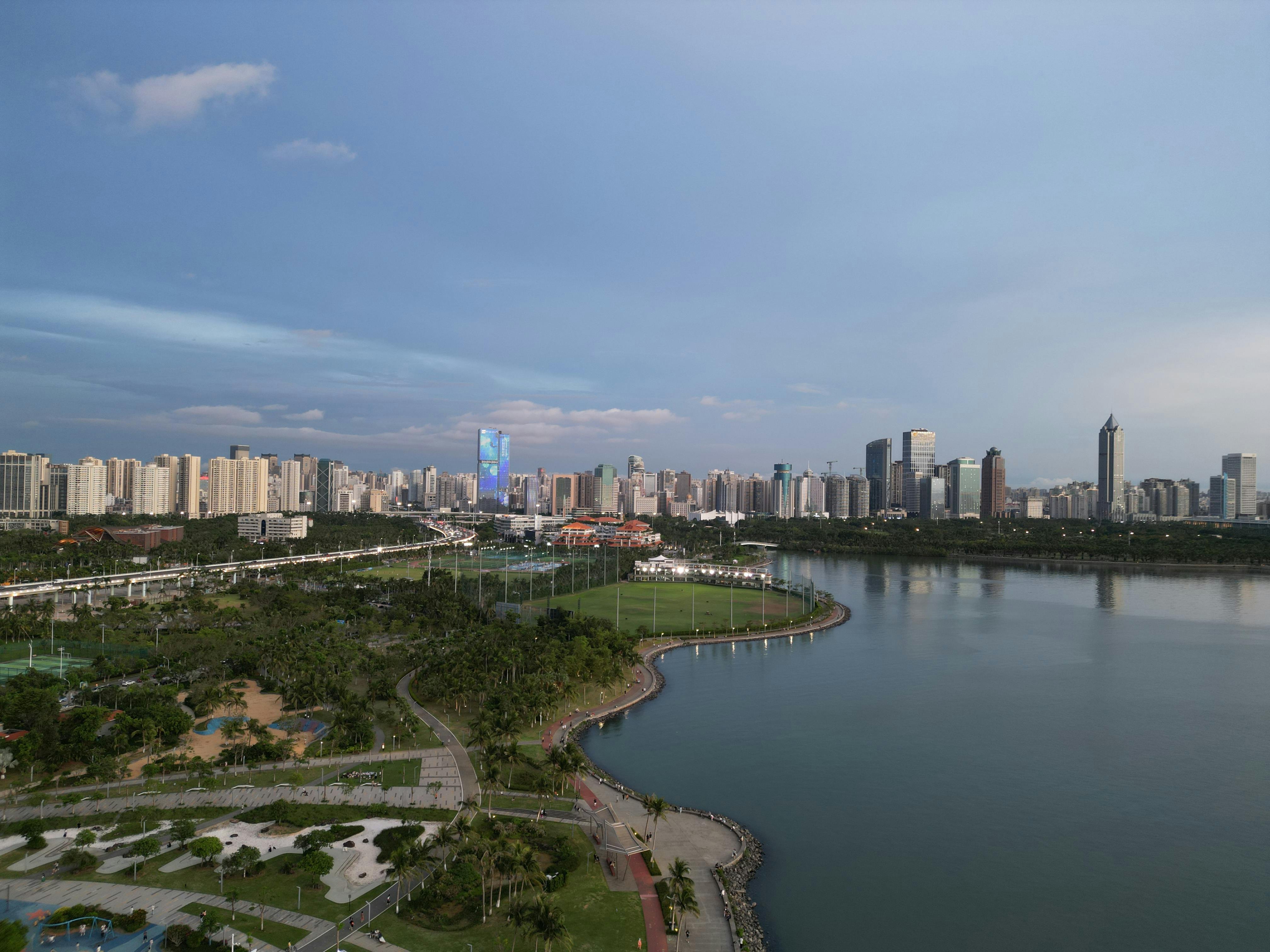 Scenic view of Haikou, China