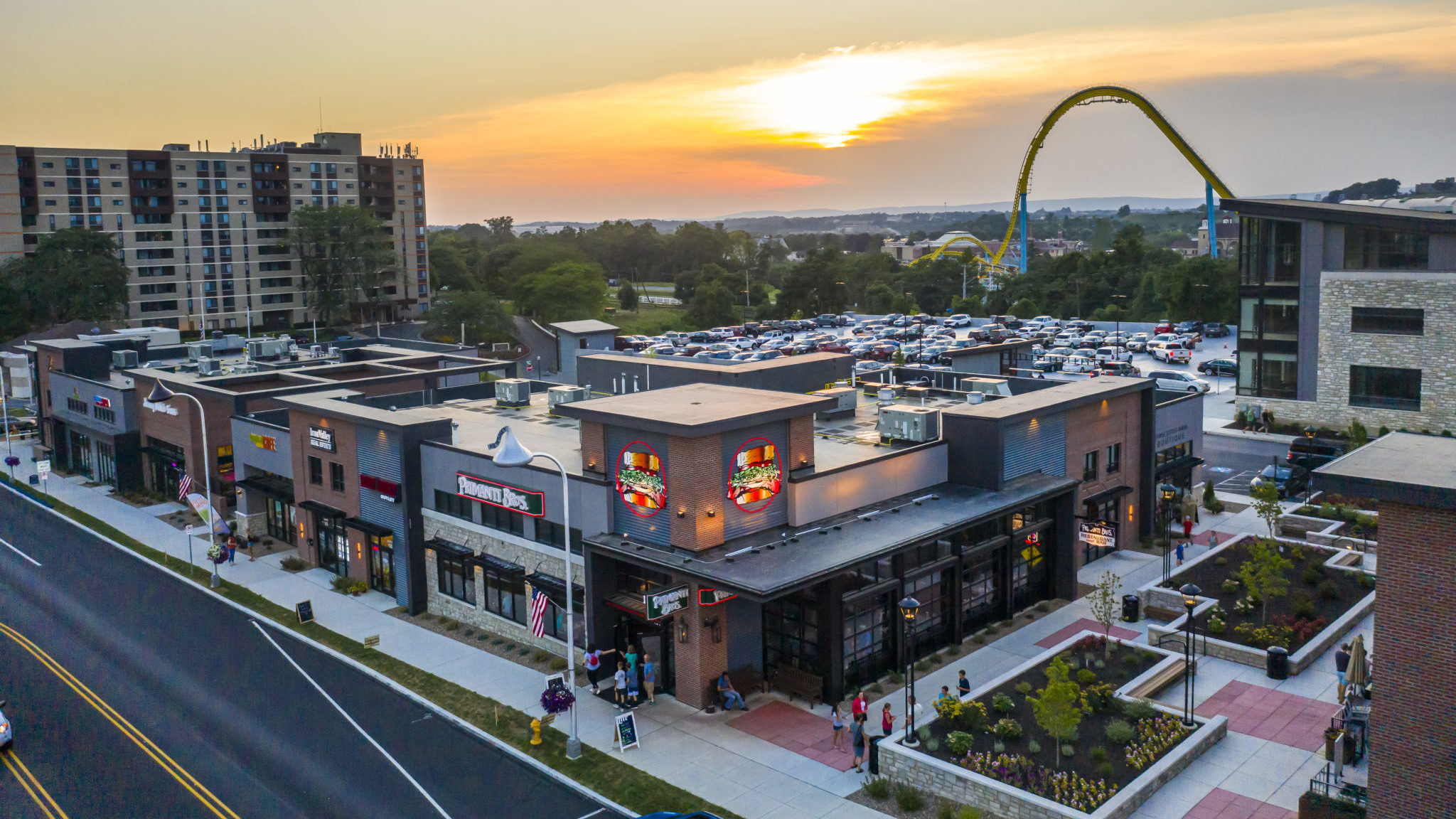 Scenic view of Hershey, PA