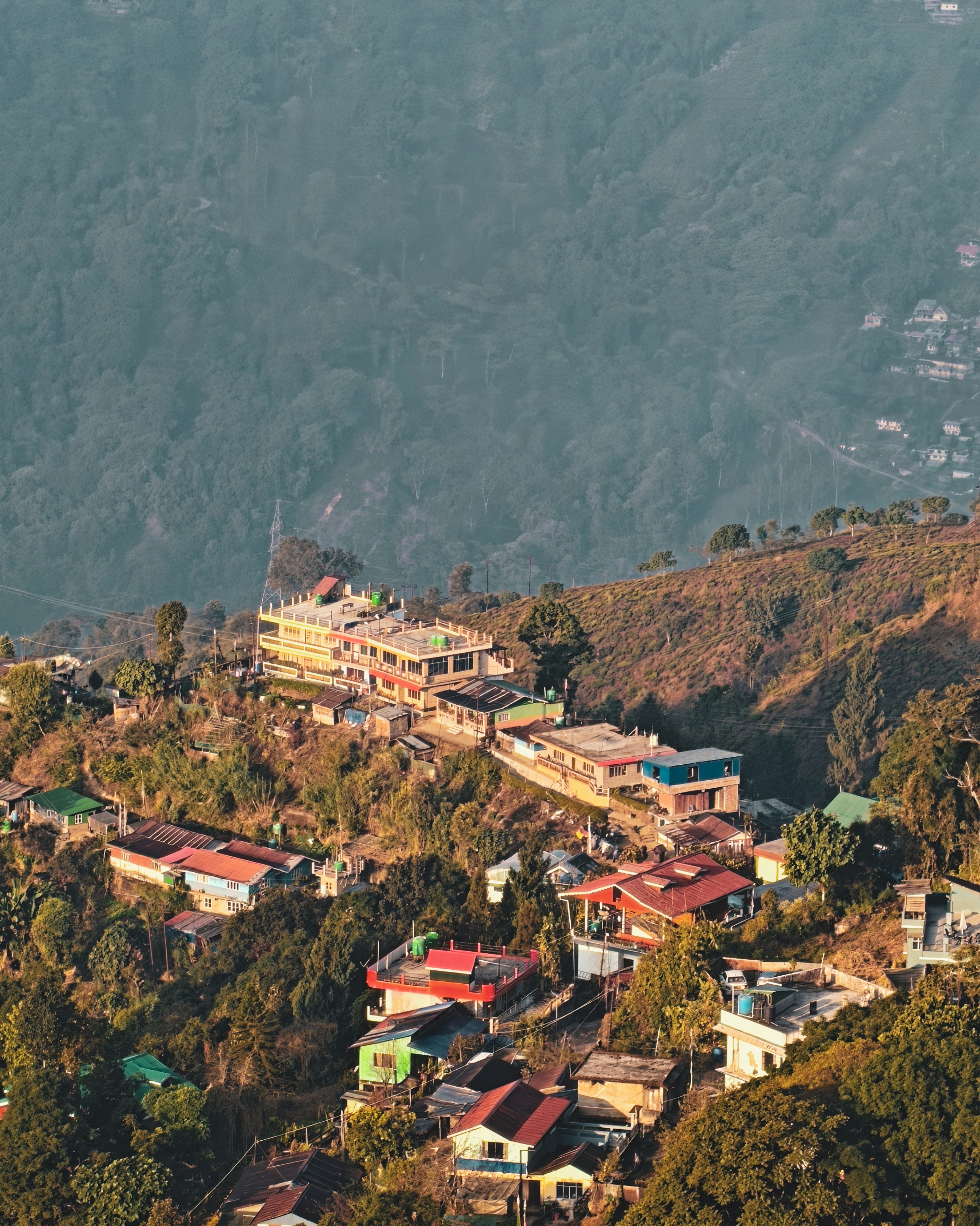 Scenic view of Jorthang, India