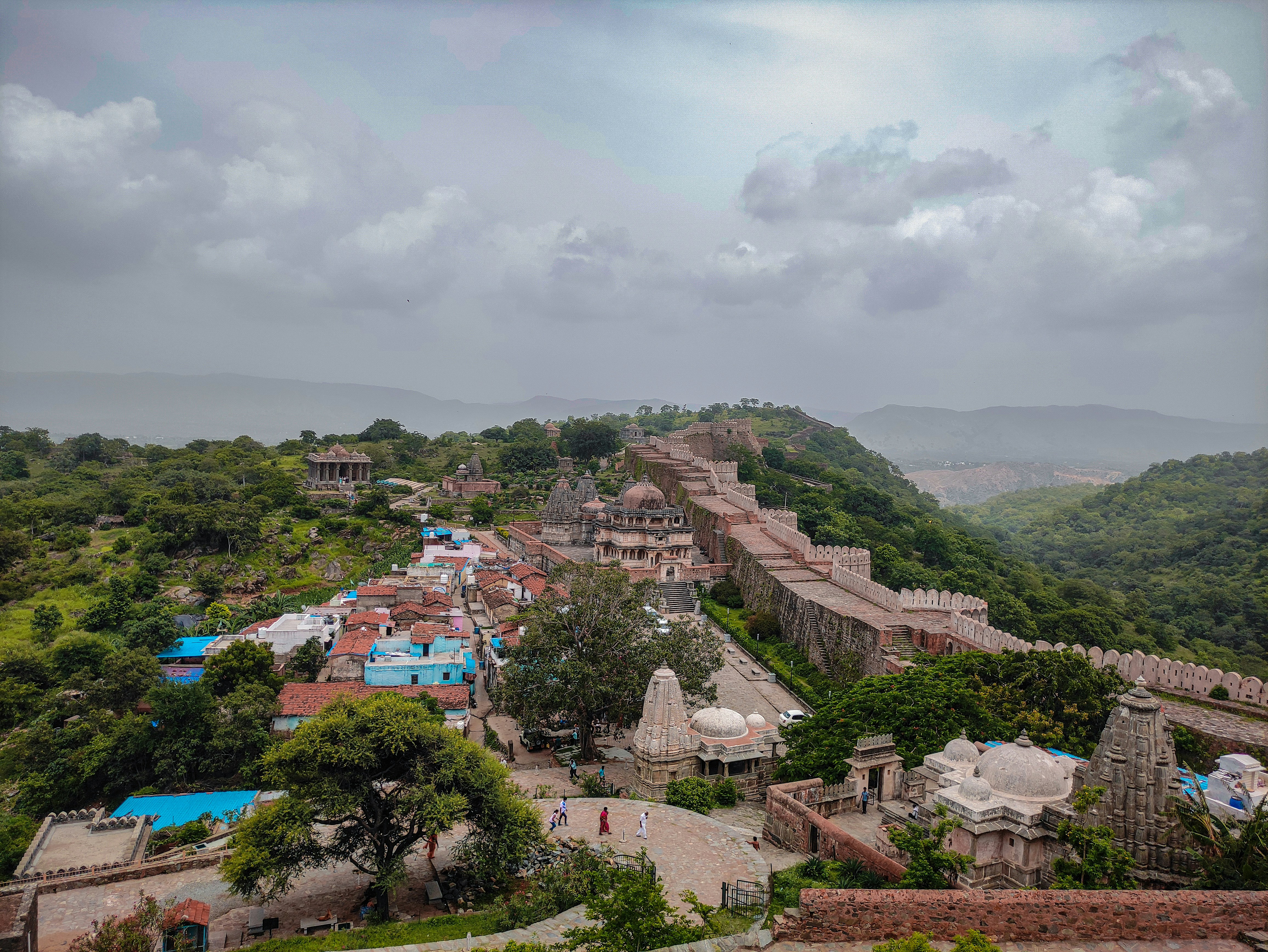 Scenic view of Kumbhalgarh, India