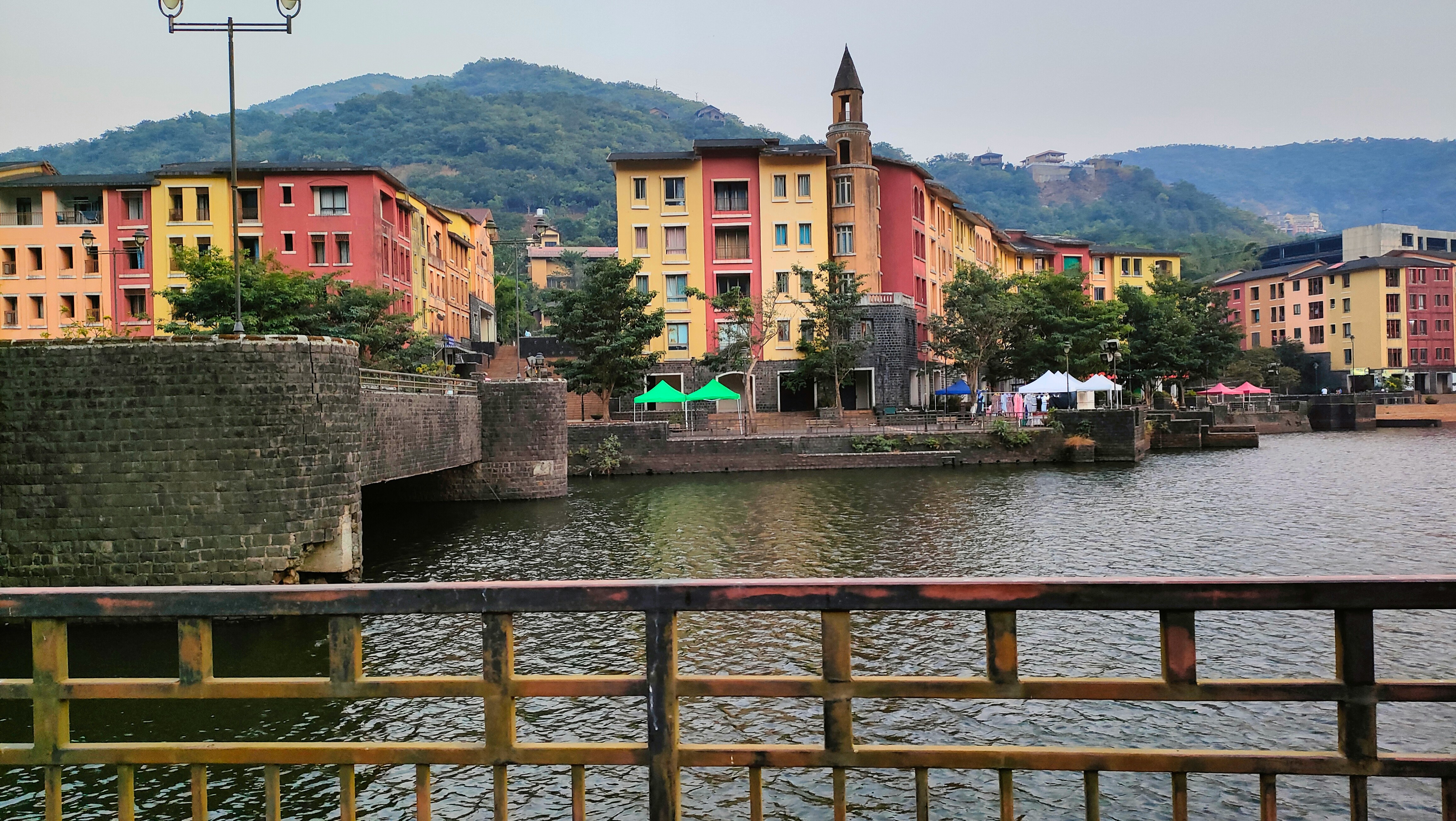 Scenic view of Lavasa, India