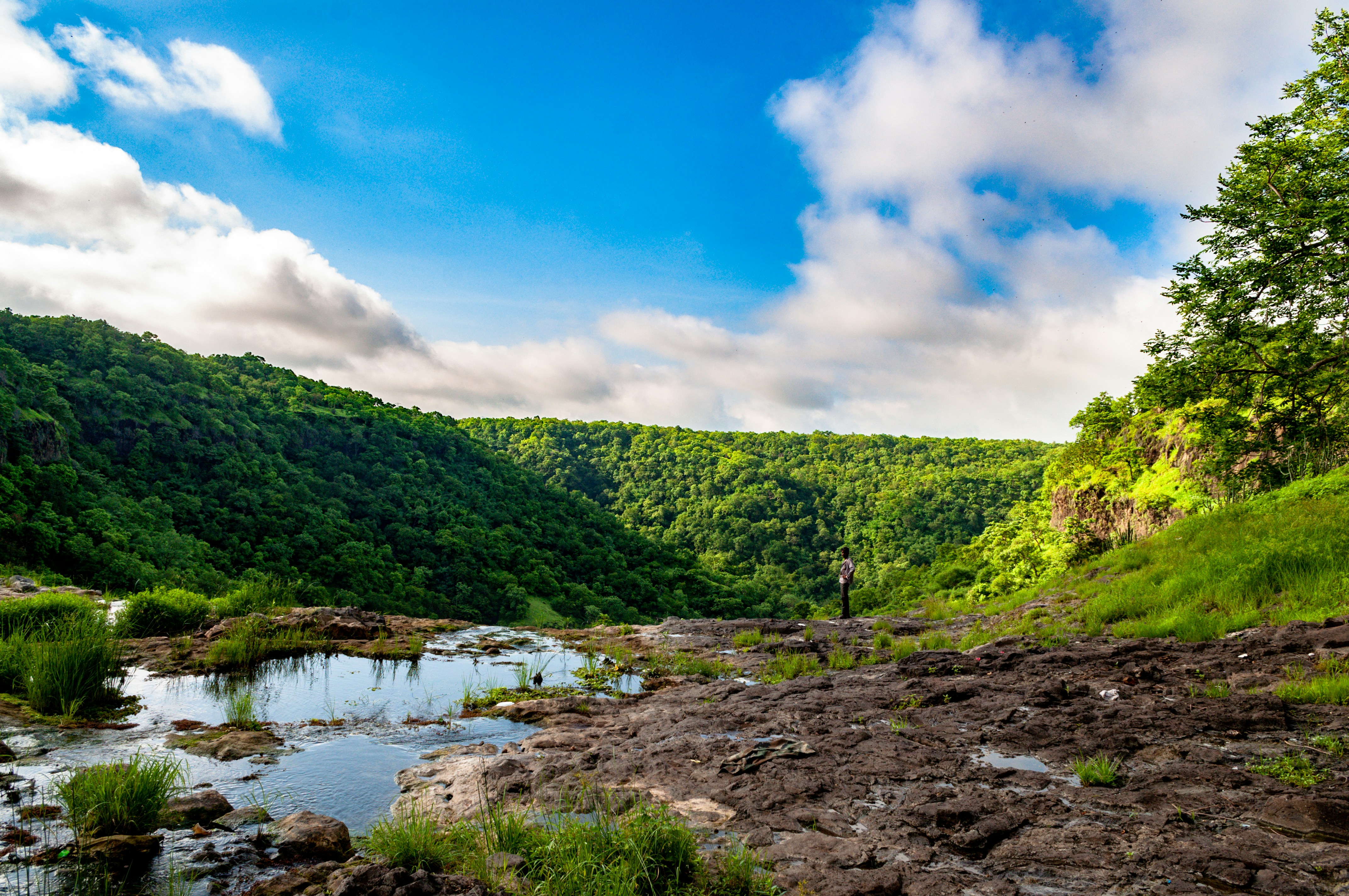 Scenic view of Lonavala, India