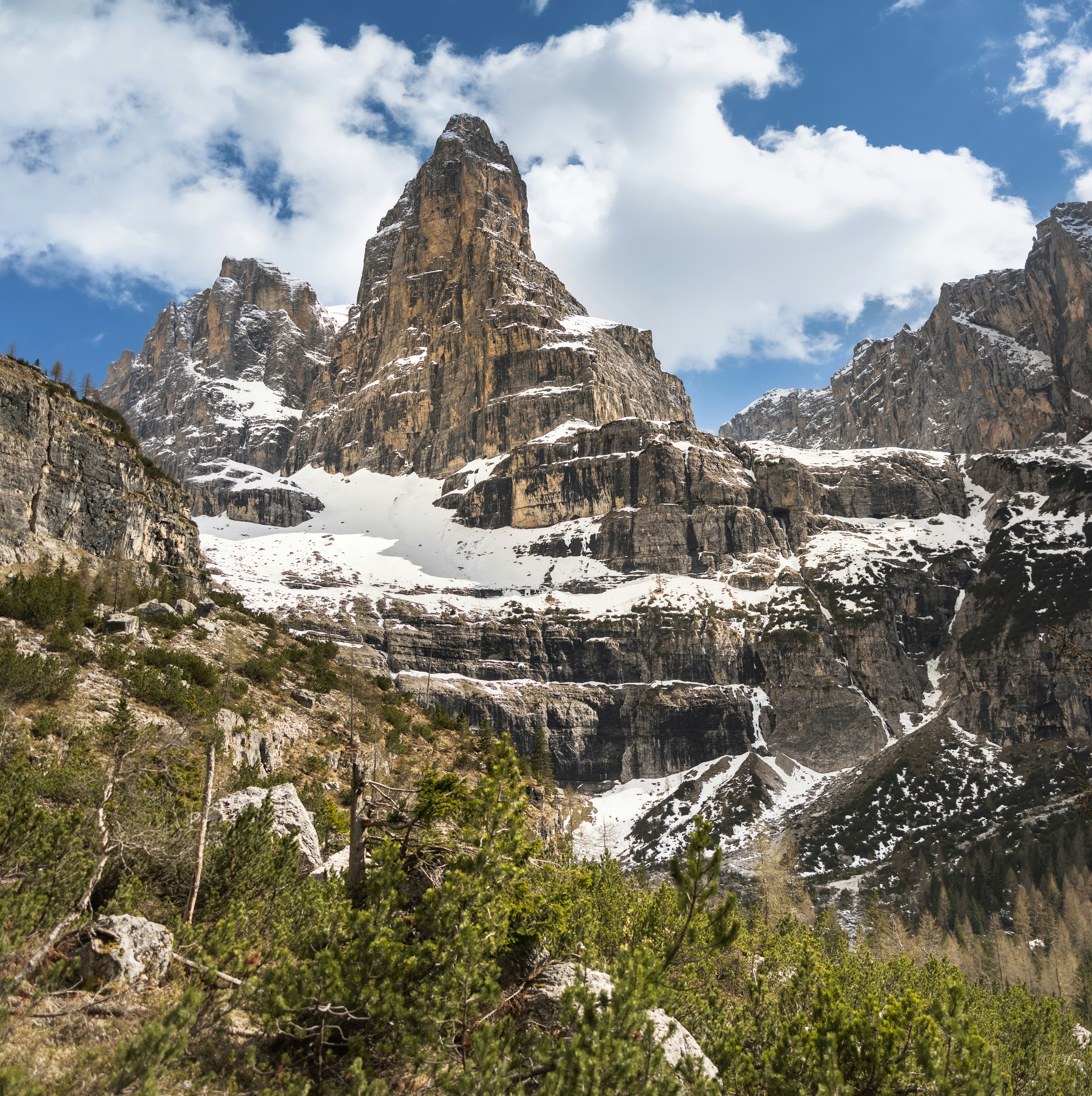 Scenic view of Madonna di Campiglio, Italy
