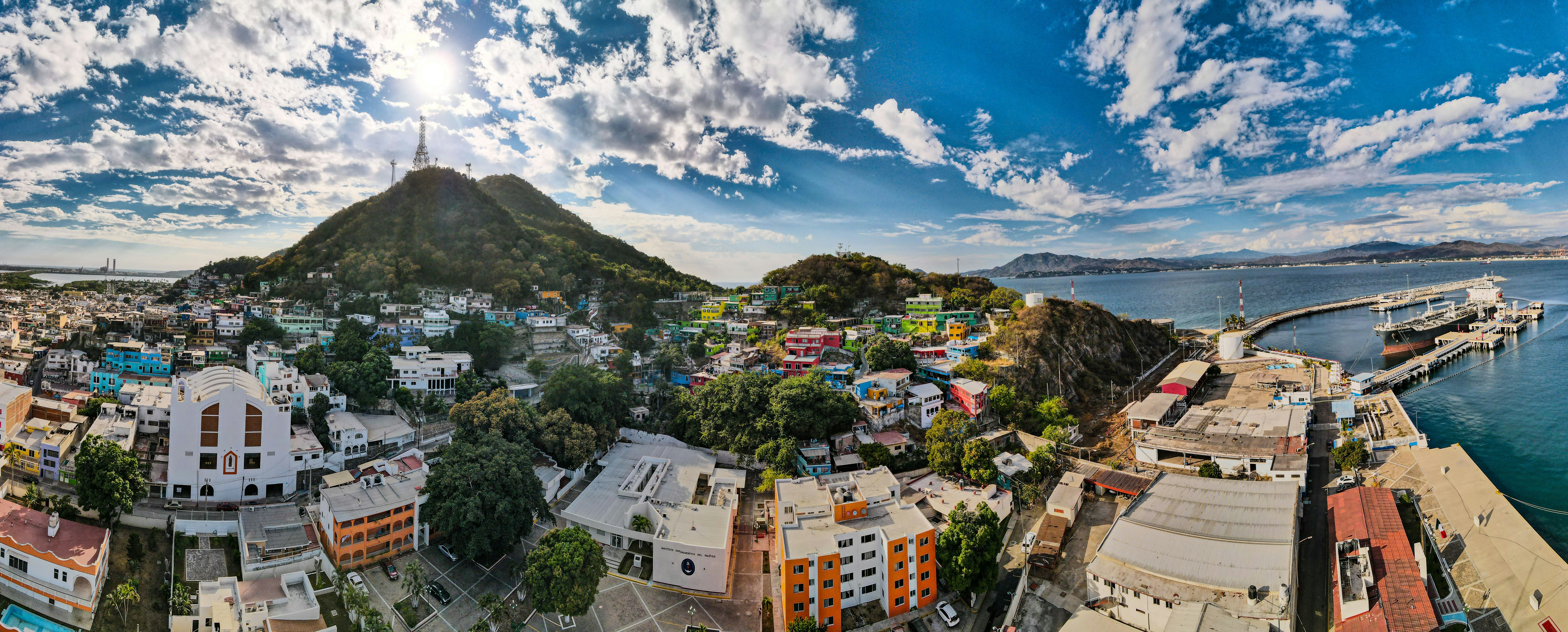 Scenic view of Manzanillo, Mexico