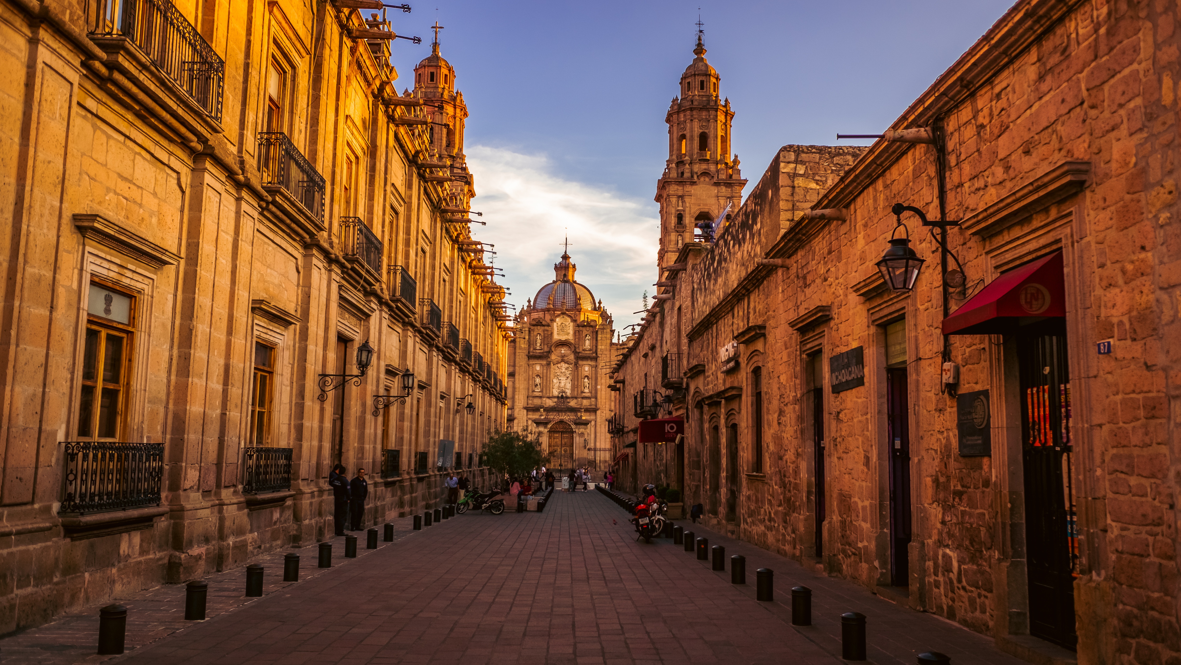 Scenic view of Morelia, Mexico