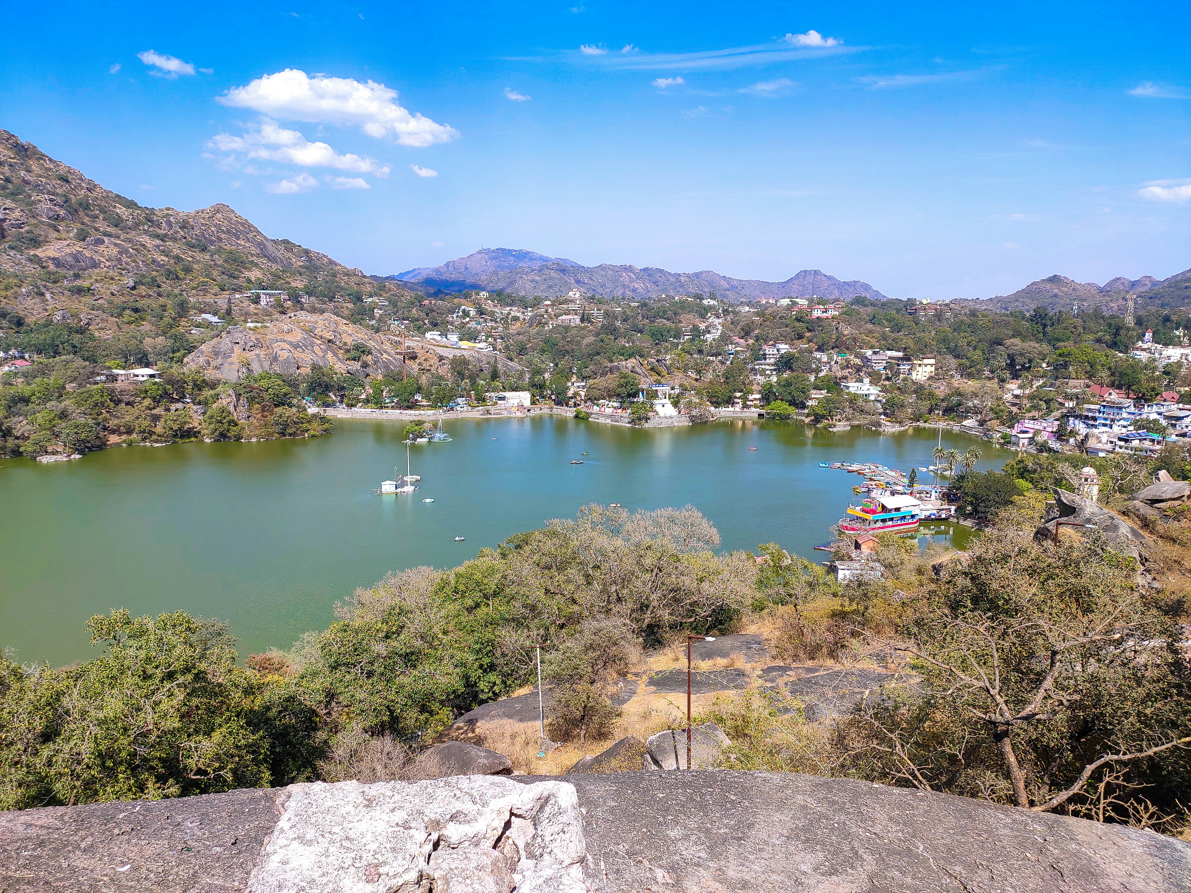 Scenic view of Mount Abu, India