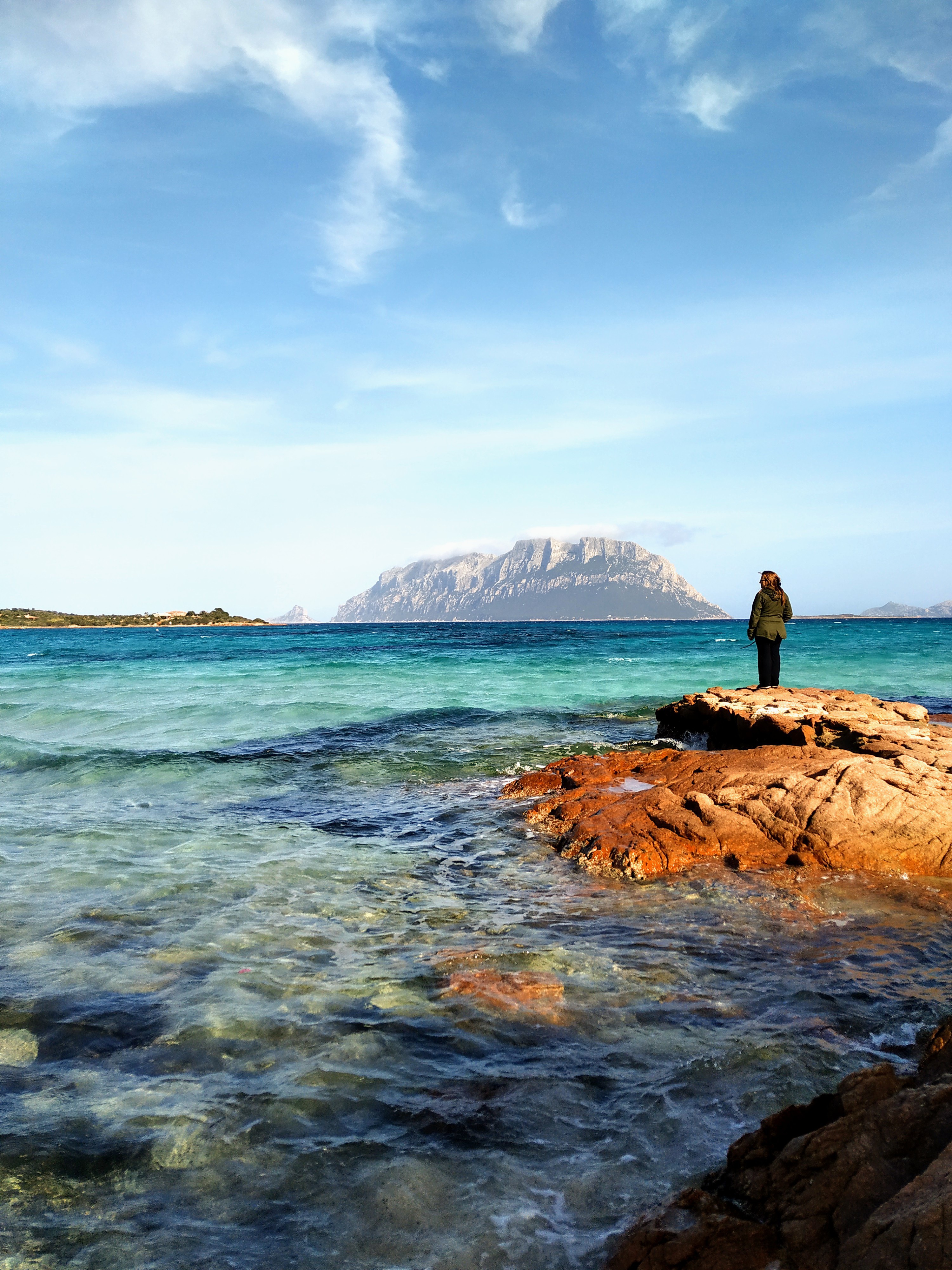 Scenic view of Olbia, Italy
