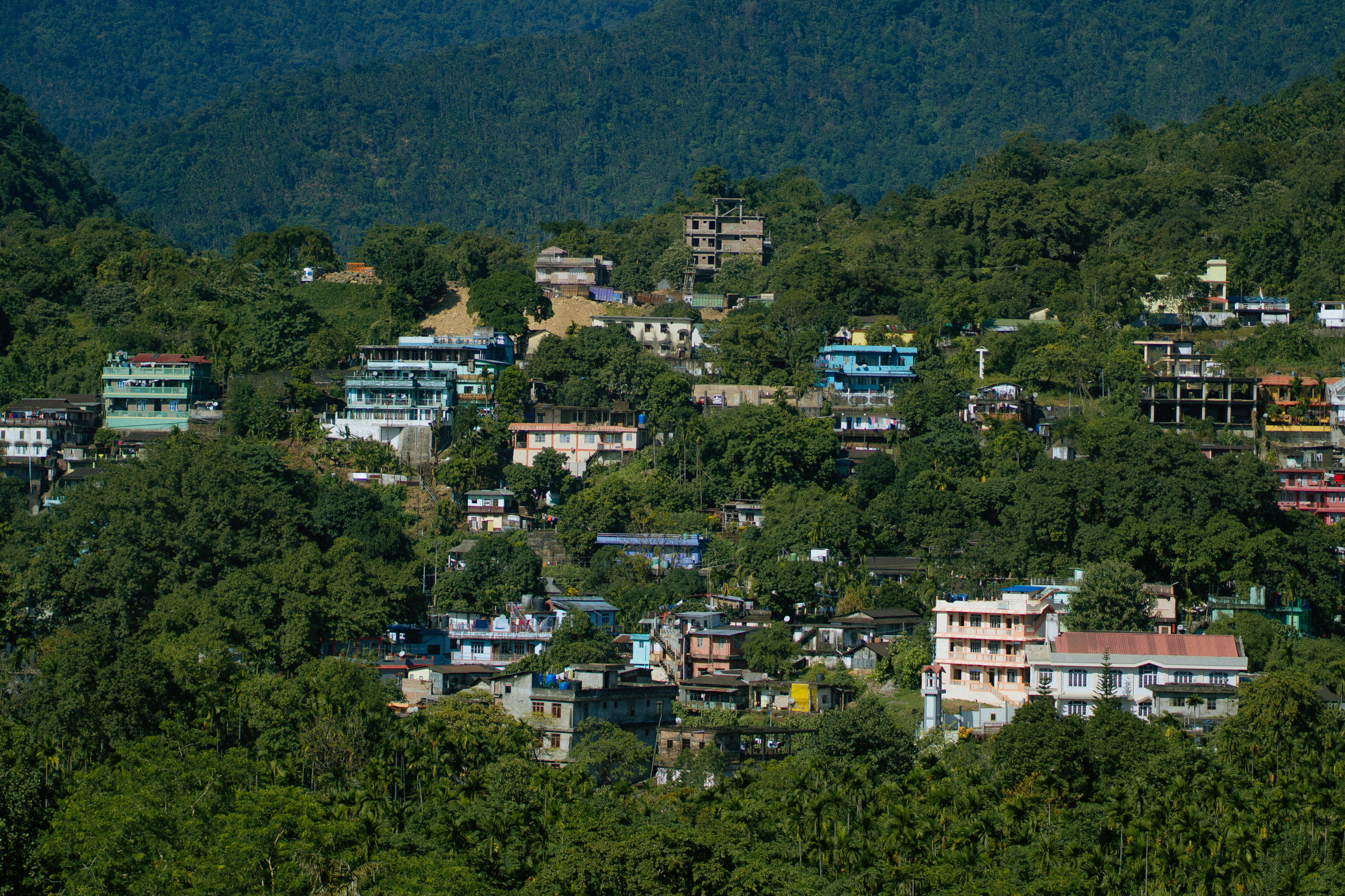 Scenic view of Parwanoo, India