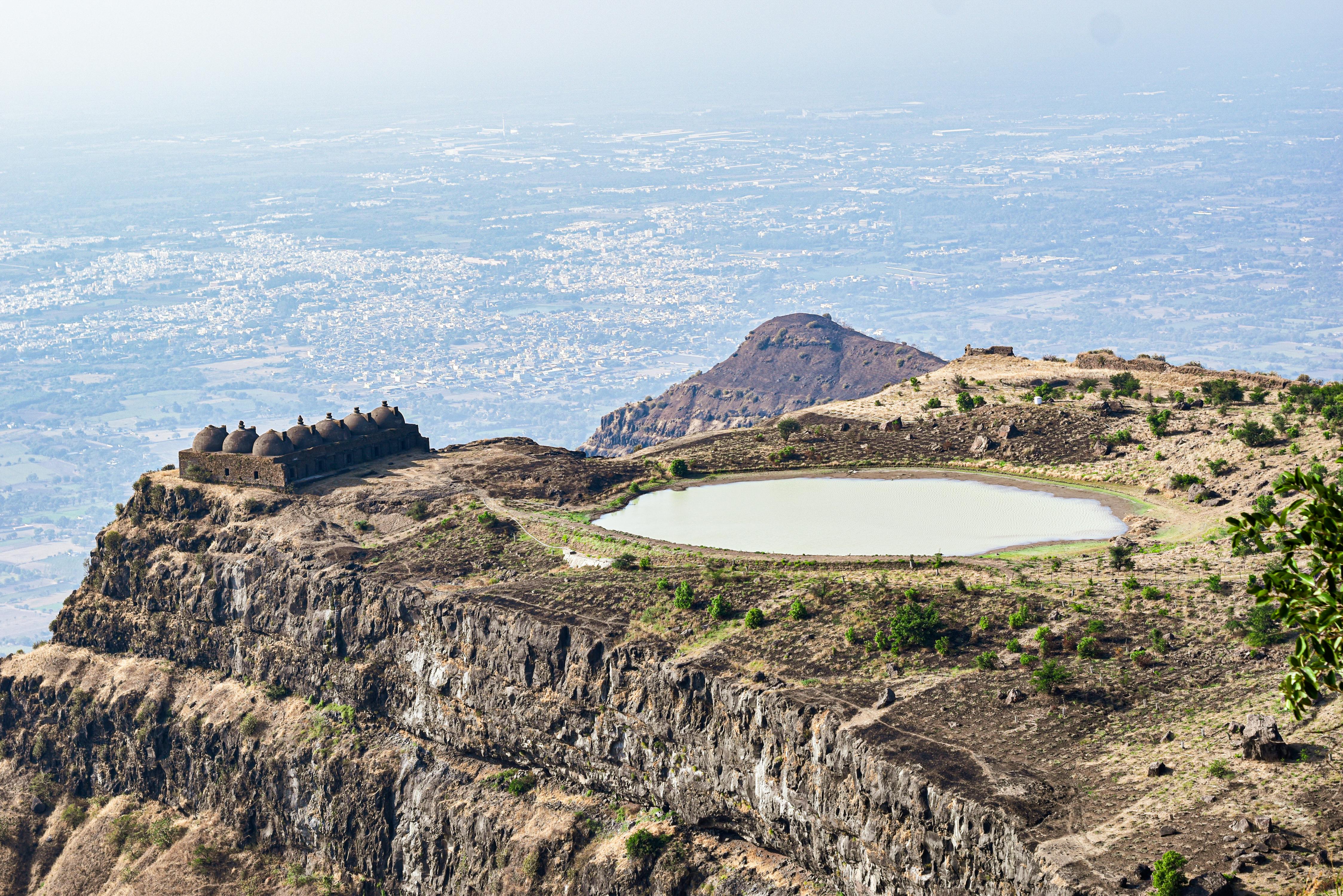 Scenic view of Pavagadh, India