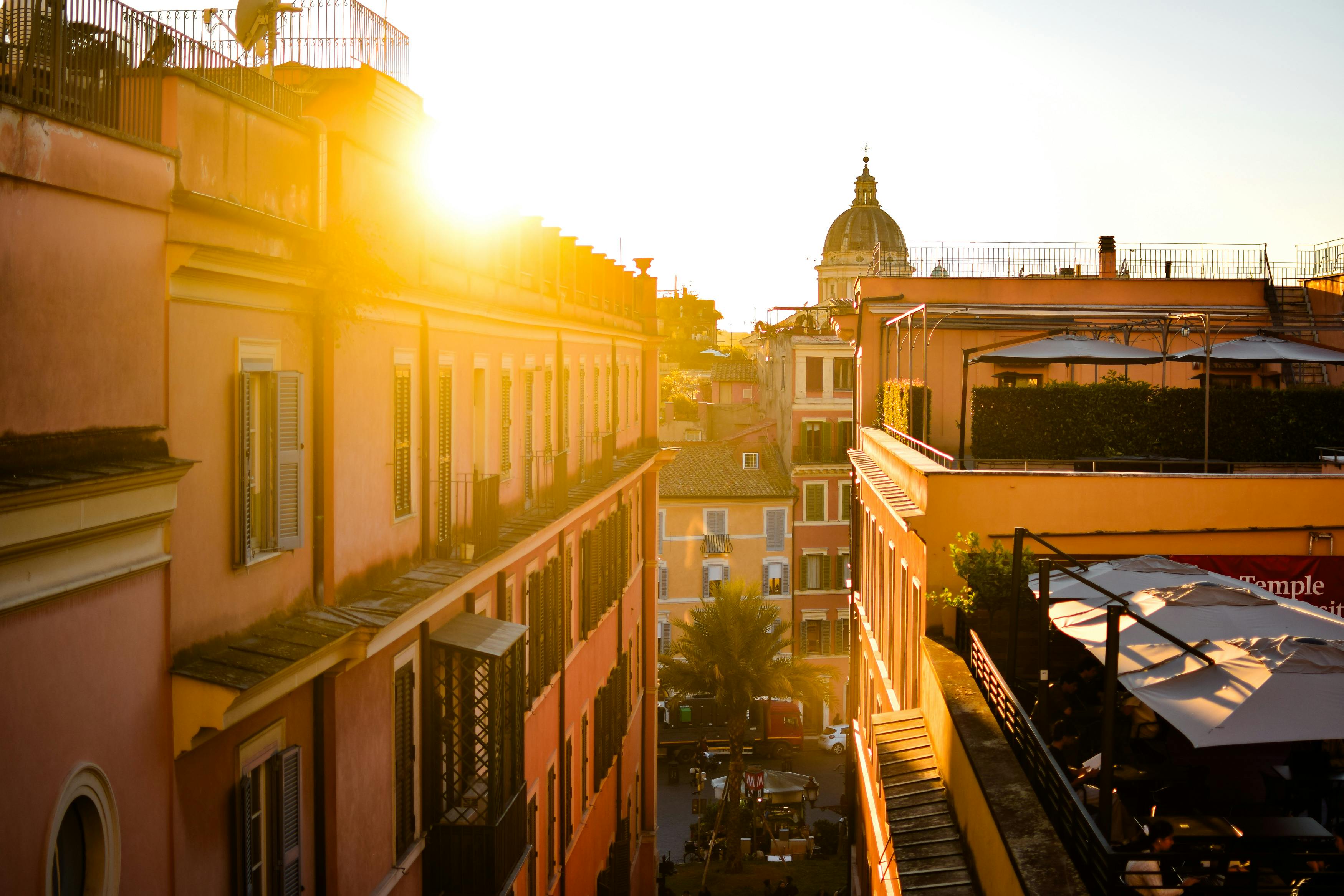 Scenic view of Rodi Garganico, Italy