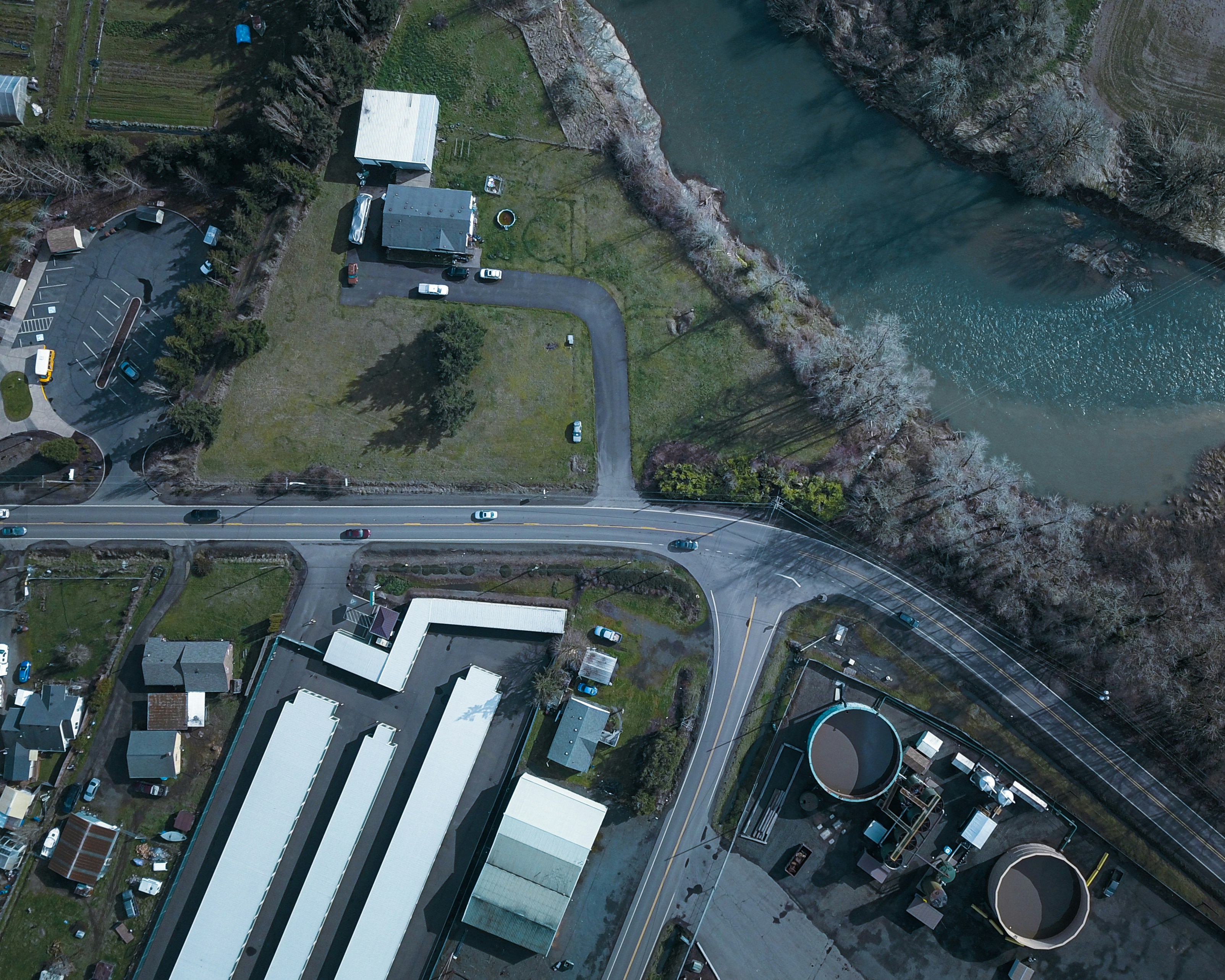 Scenic view of Sheridan, IL