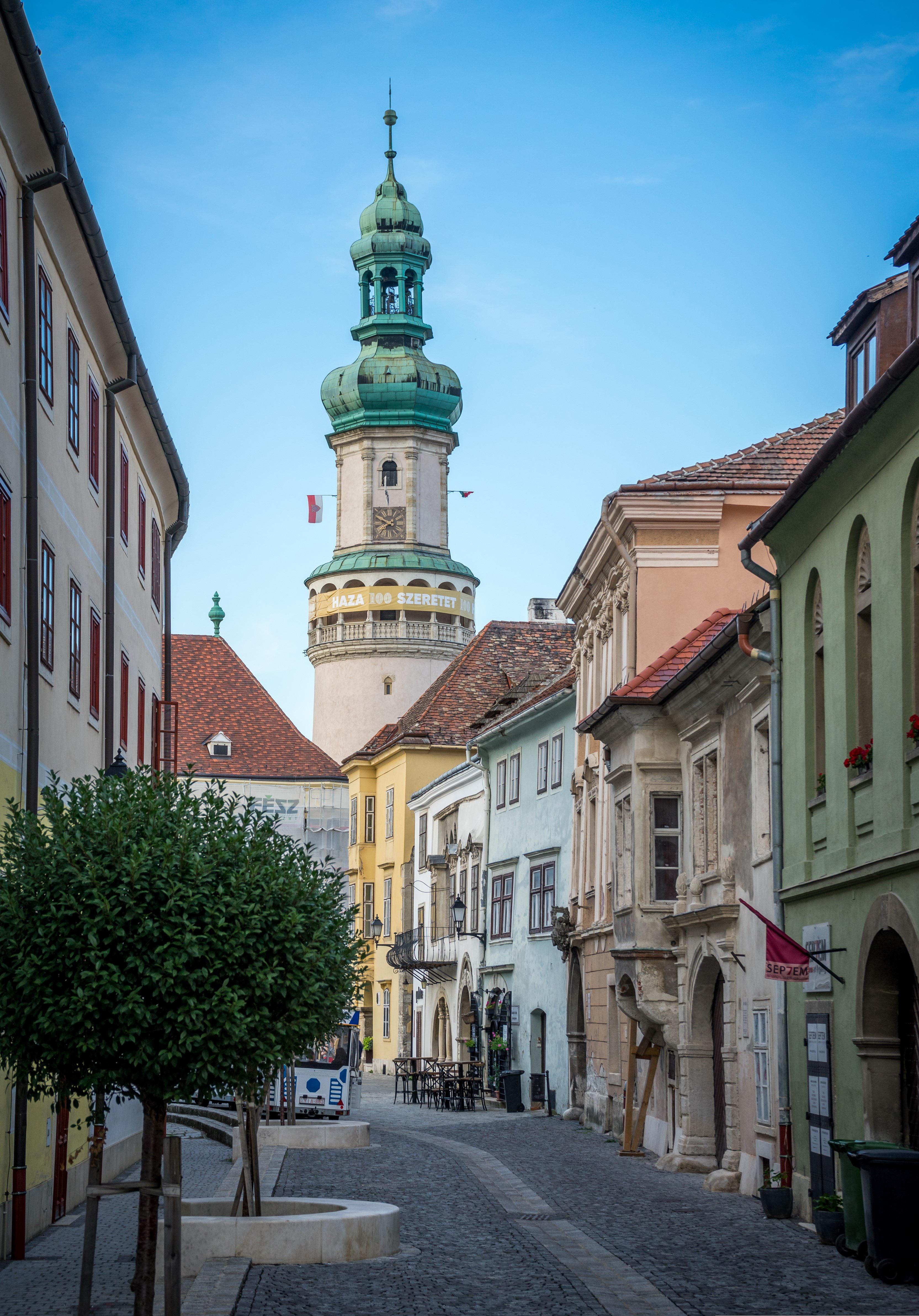 Scenic view of Sopron, Hungary