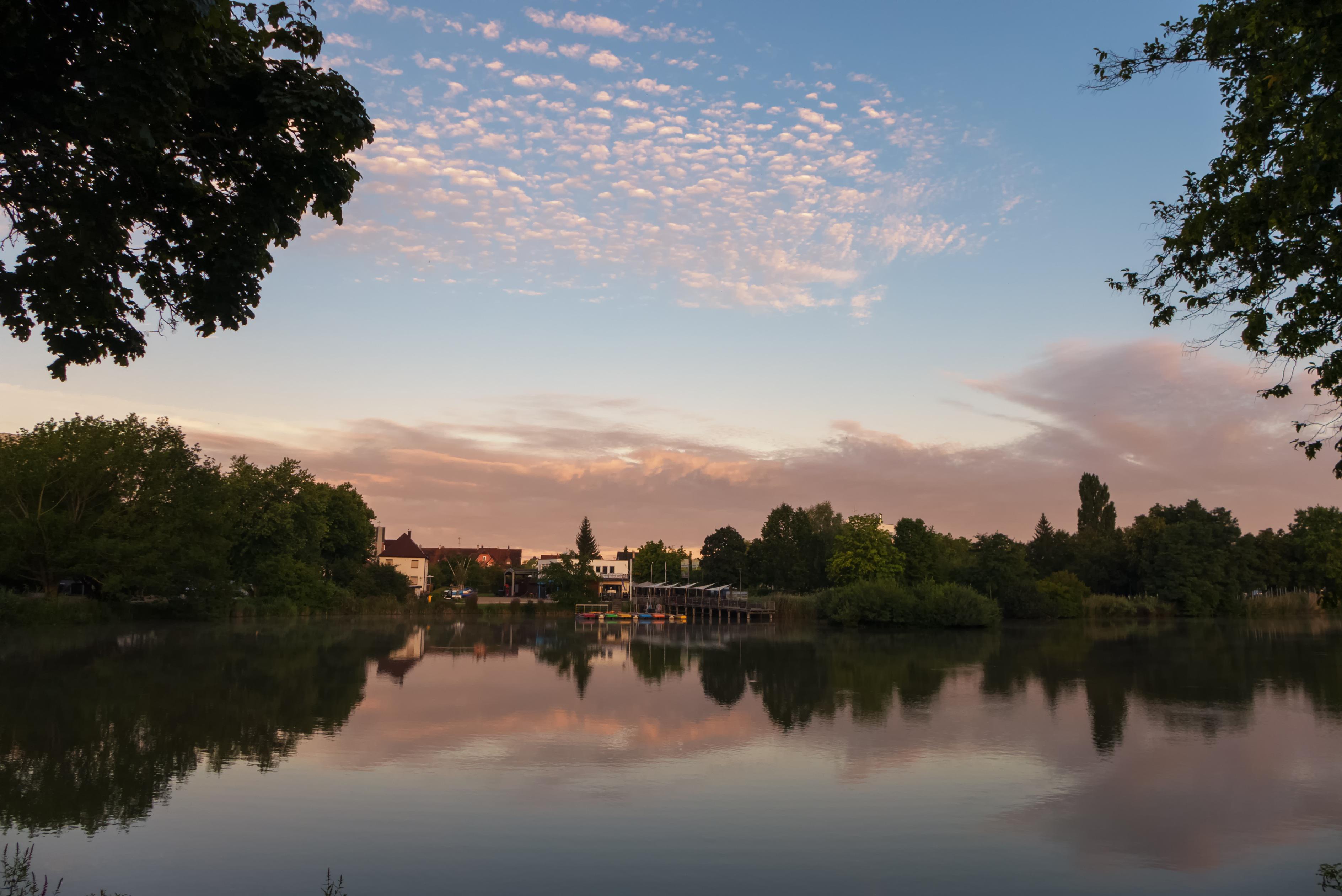 Scenic view of Spirit Lake, IA