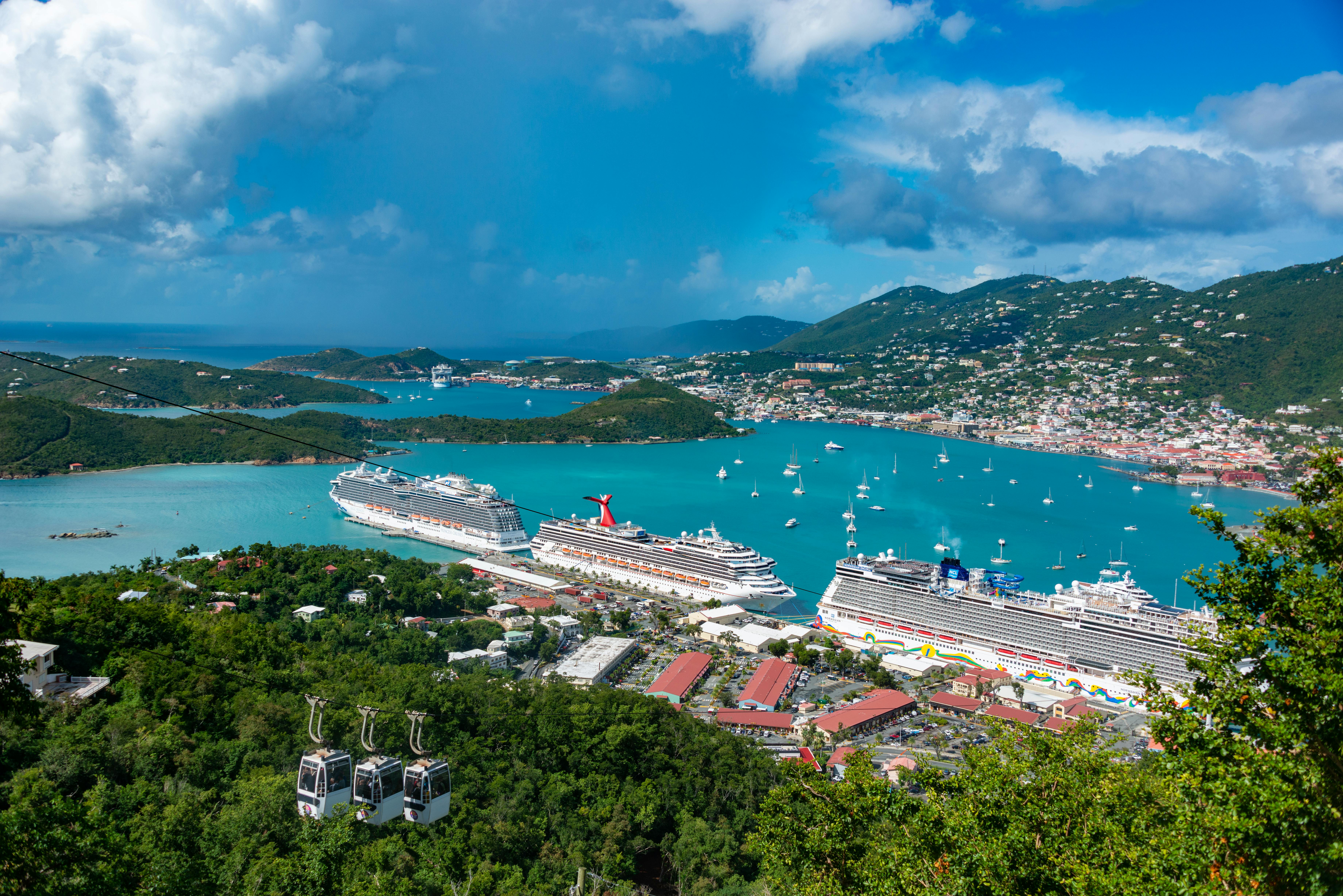 Scenic view of St Thomas, VI