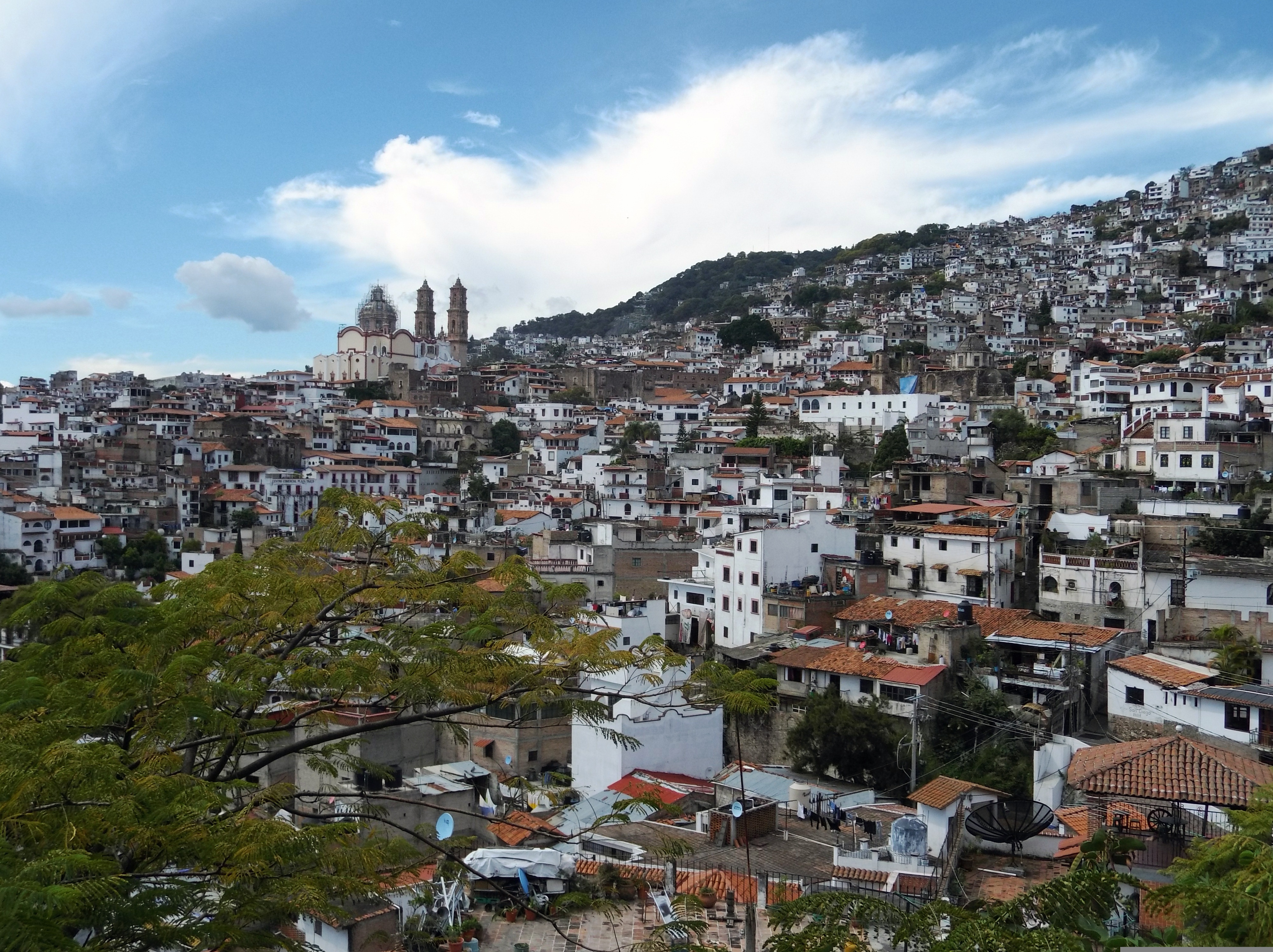 Scenic view of Taxco, Mexico