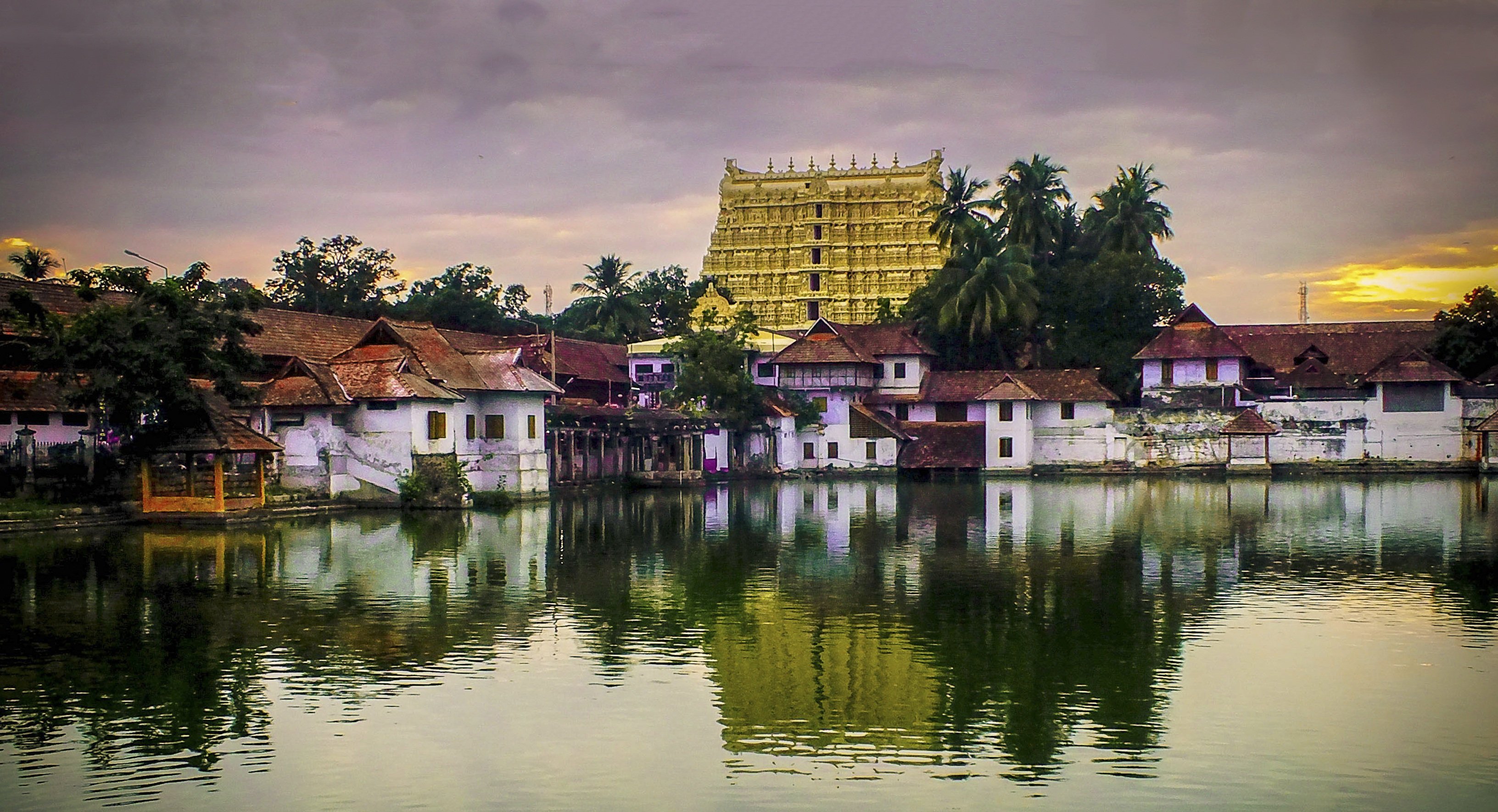 Scenic view of Trivandrum, India