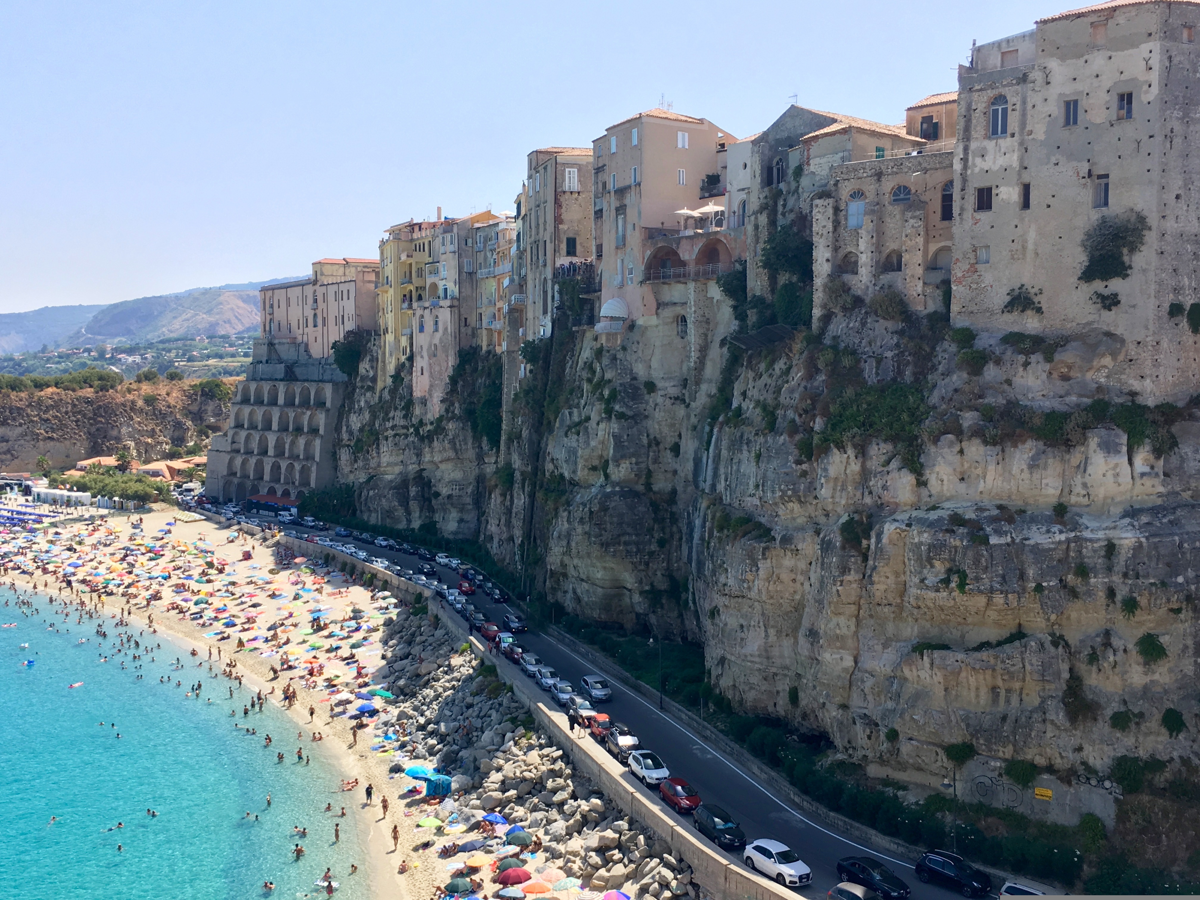Scenic view of Tropea, Italy