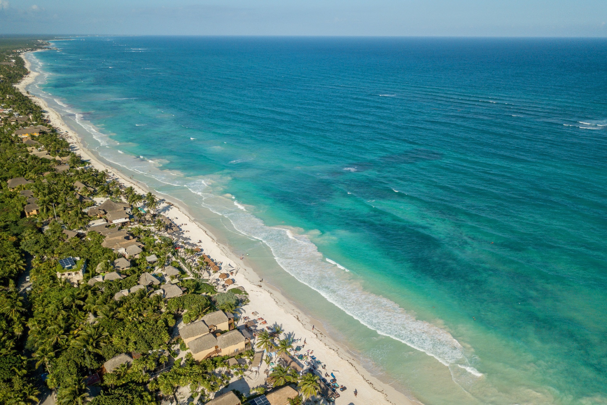 Scenic view of Tulum, Mexico