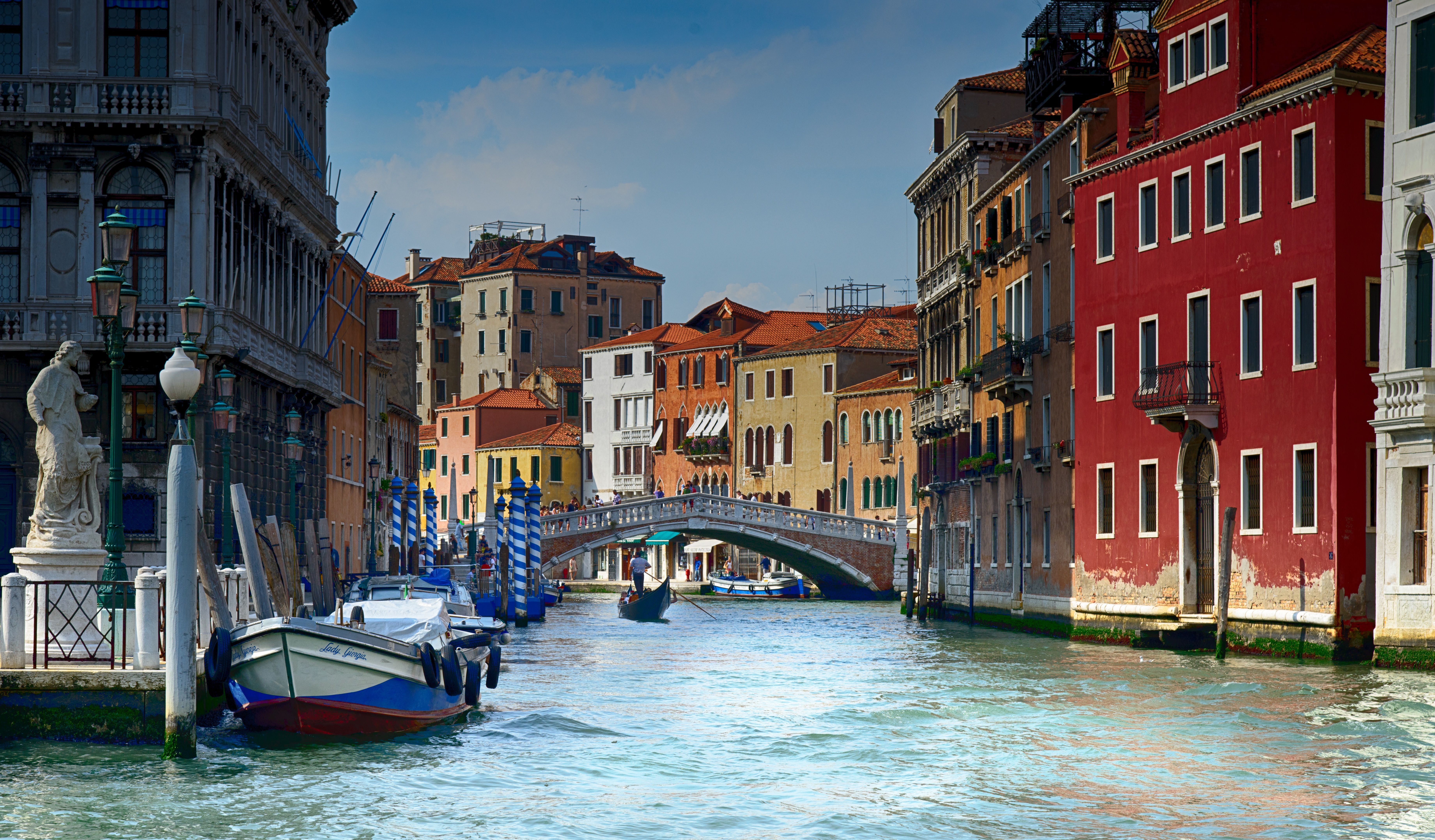 Scenic view of Venezia, Italy