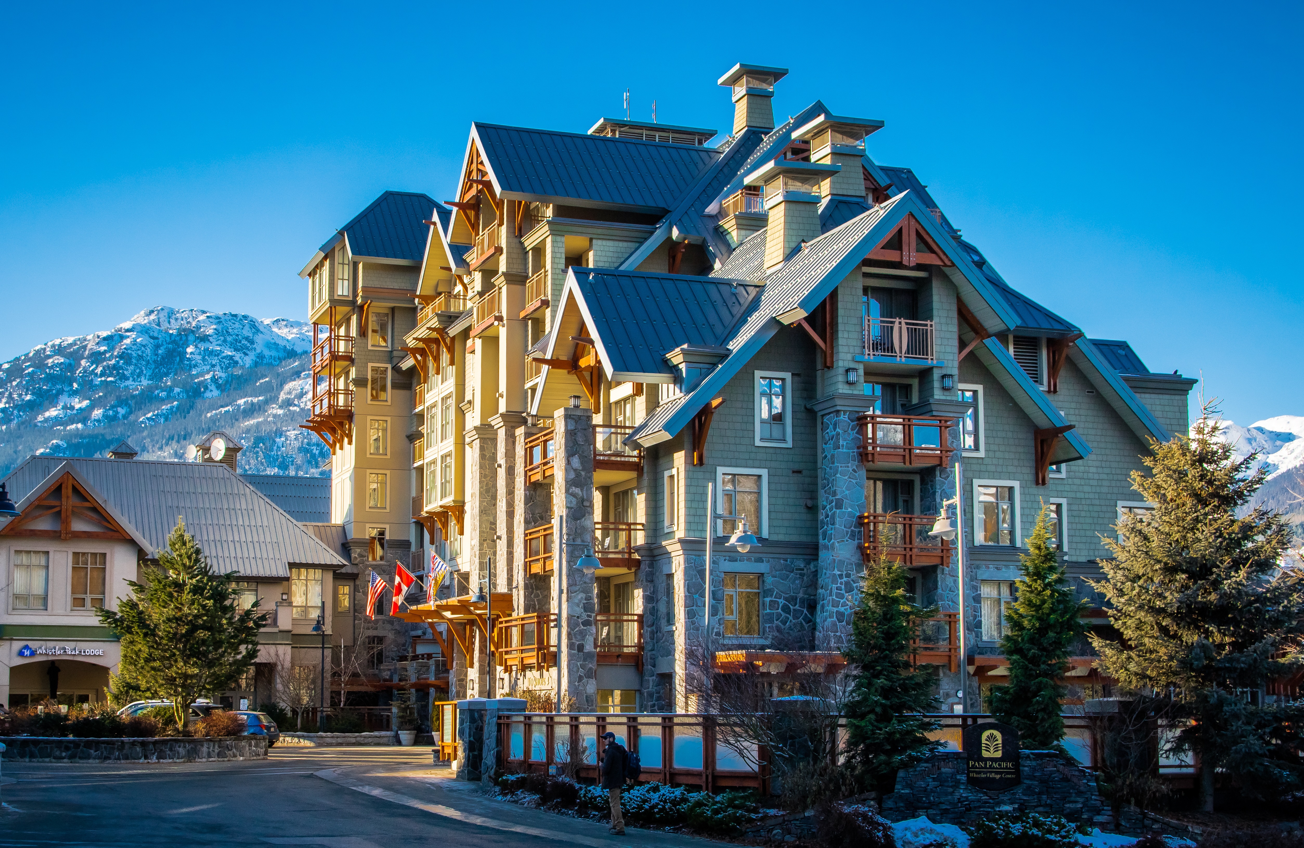 Scenic view of Whistler, Canada