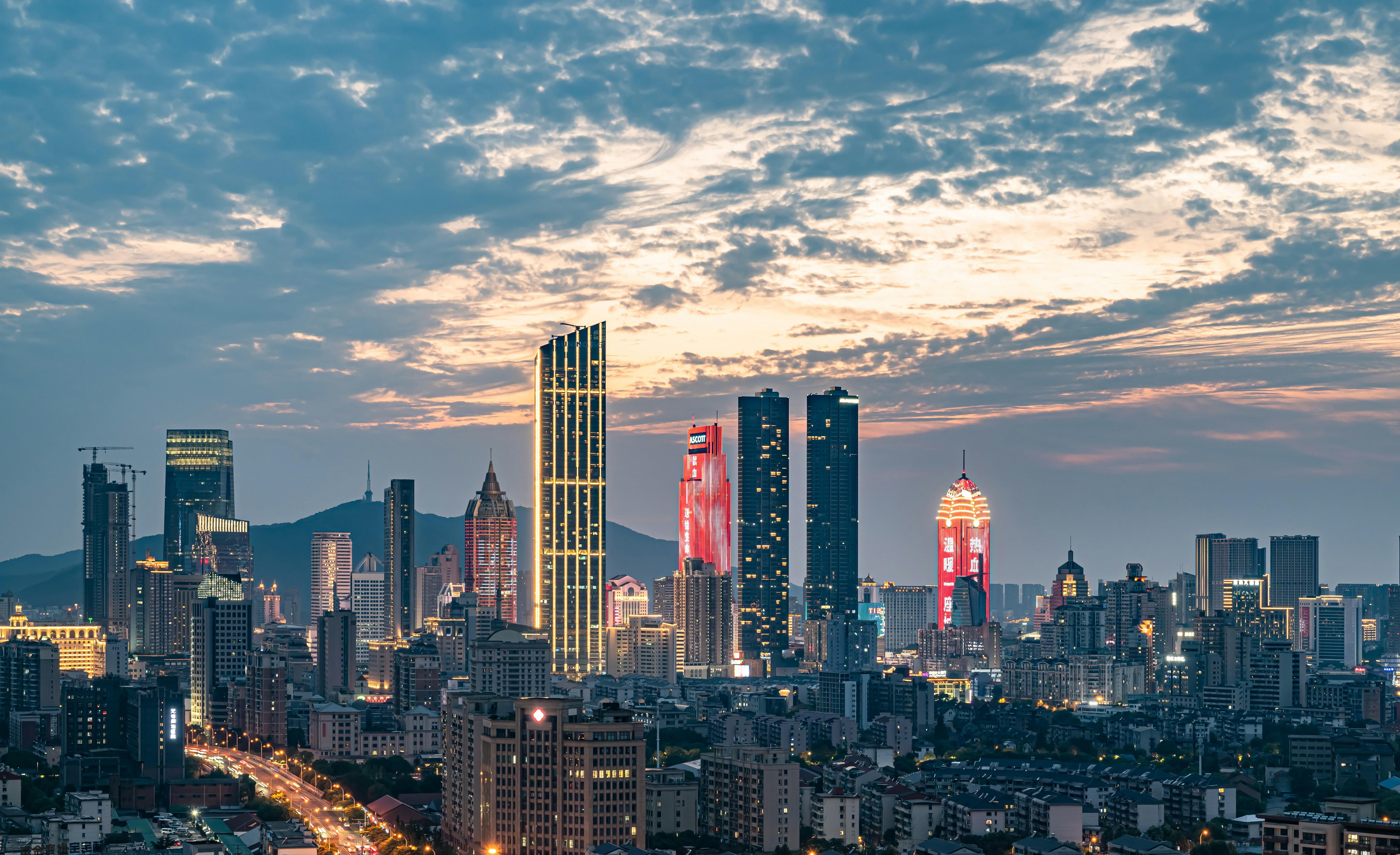 Scenic view of Wuxi, China